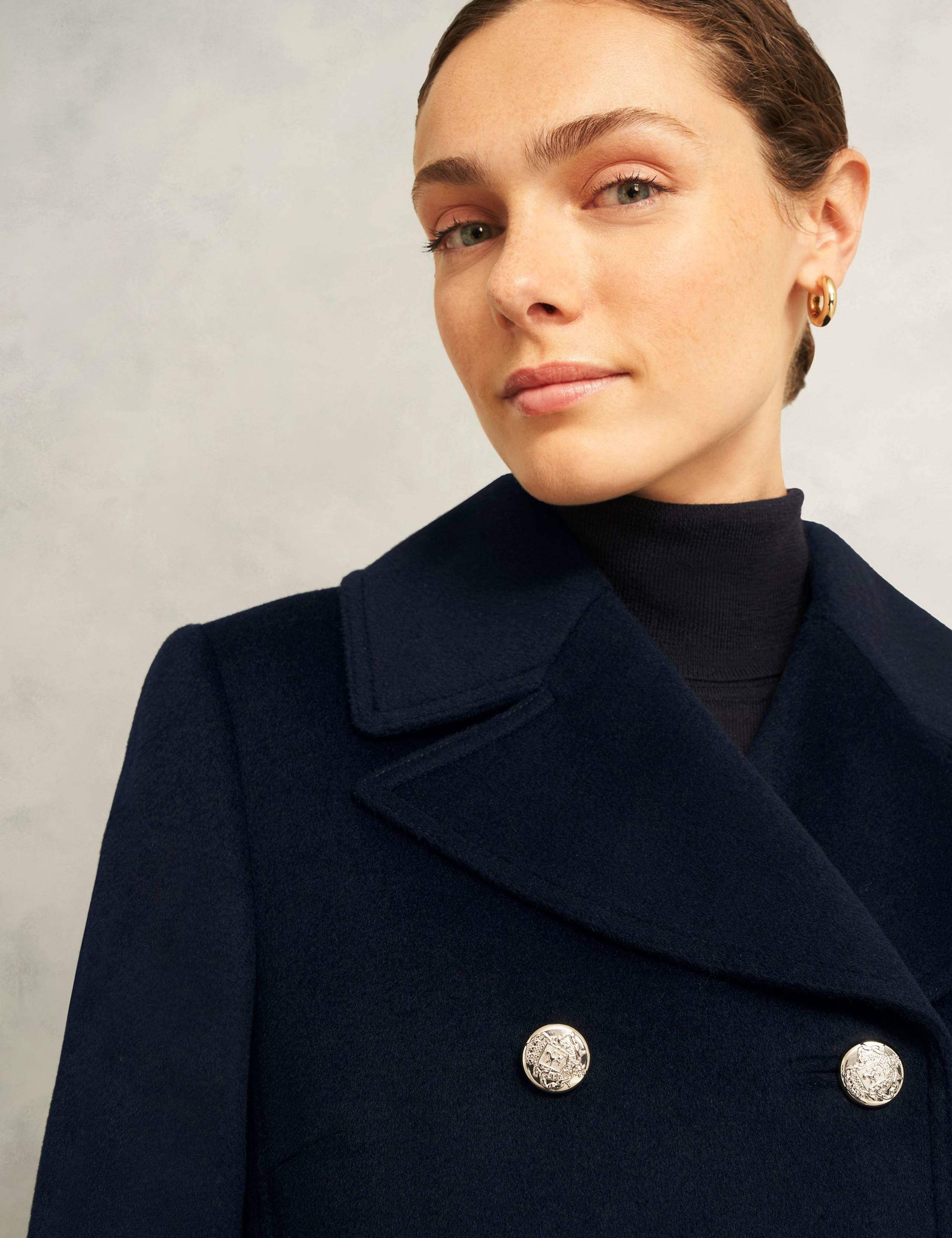 Pure Wool Longline Trench Coat 5 of 6