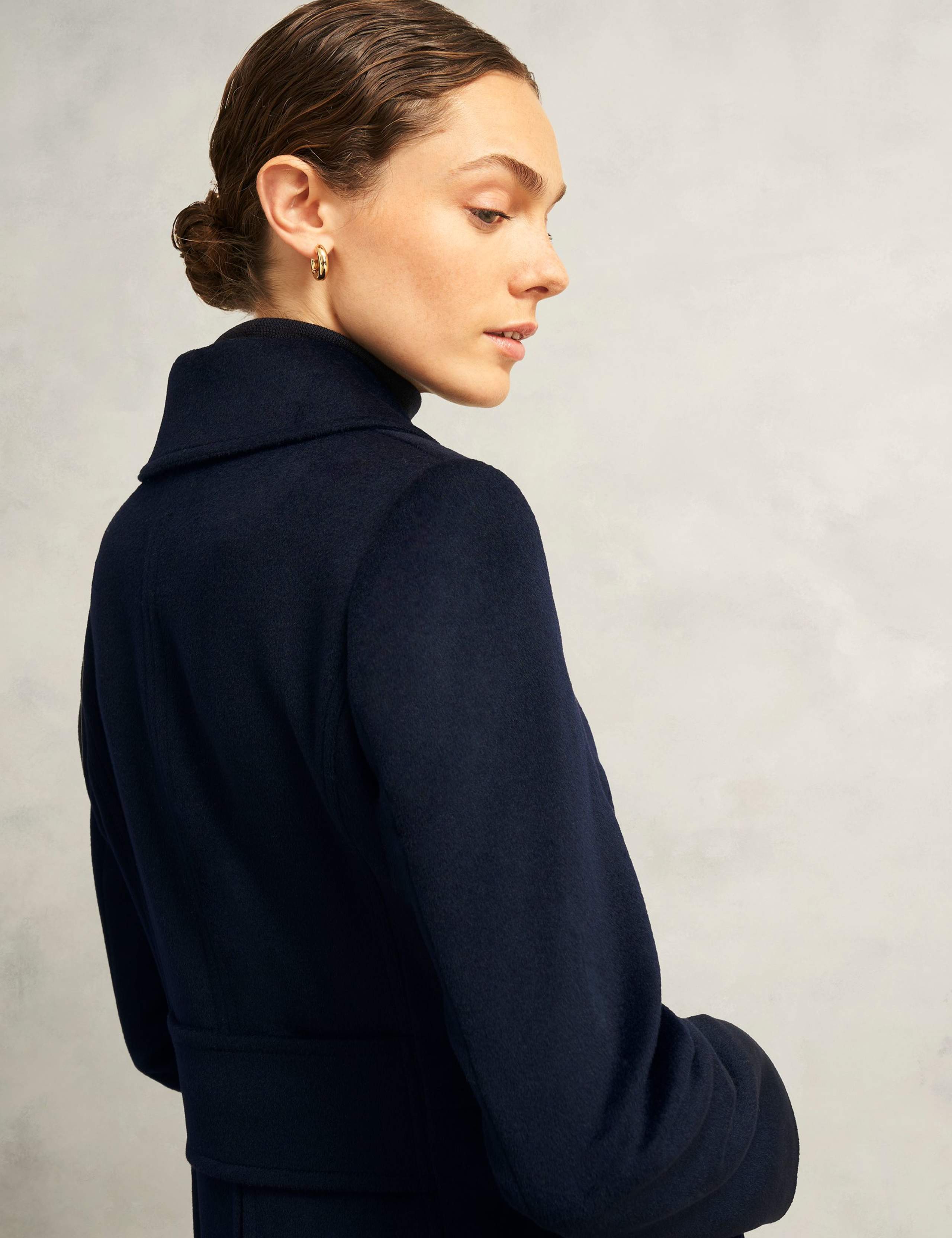 Pure Wool Longline Trench Coat 6 of 6