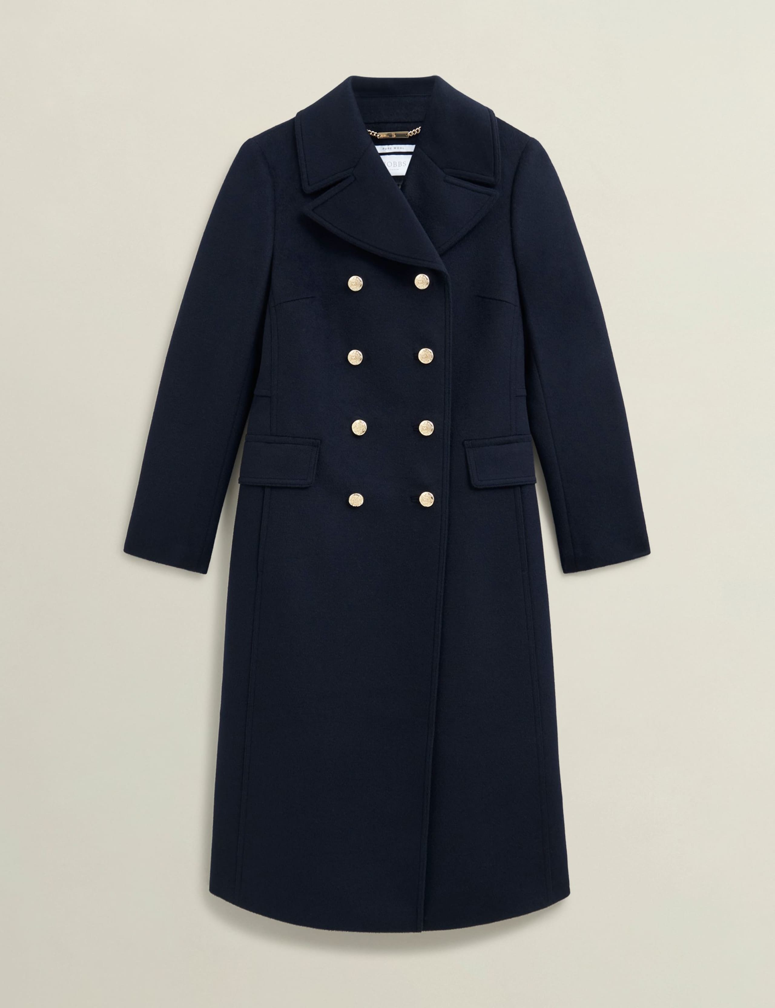 Pure Wool Longline Trench Coat 2 of 6