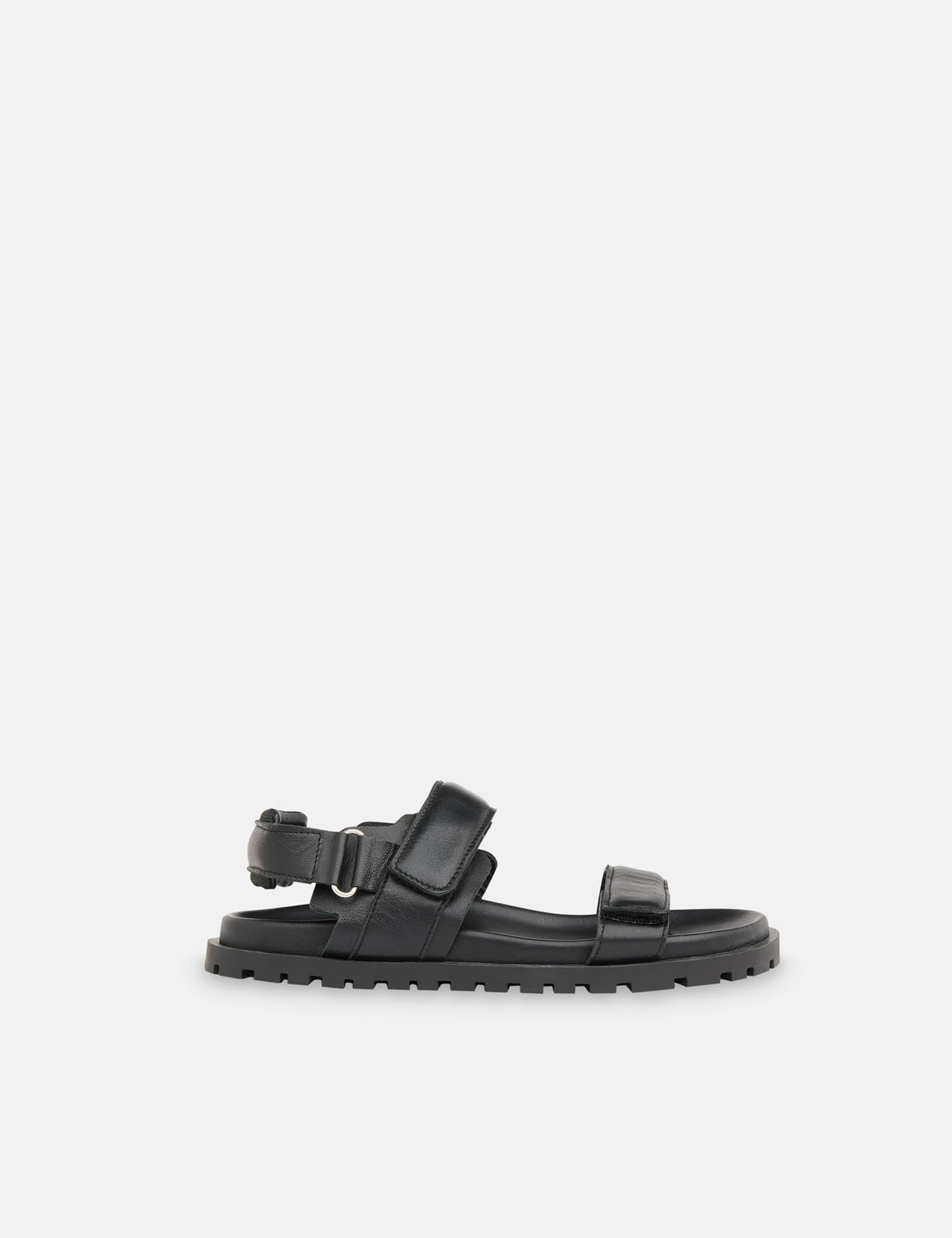 Leather Riptape Sandals 2 of 5