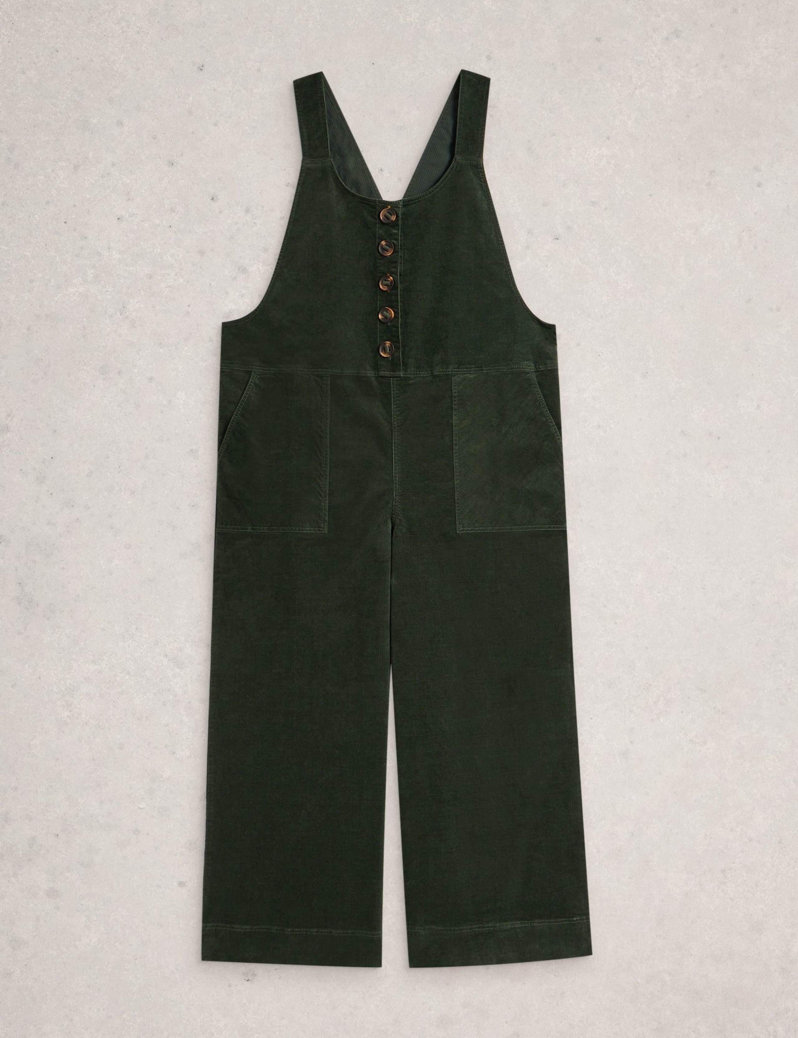 Pure Cotton Corduroy Dungarees 2 of 6