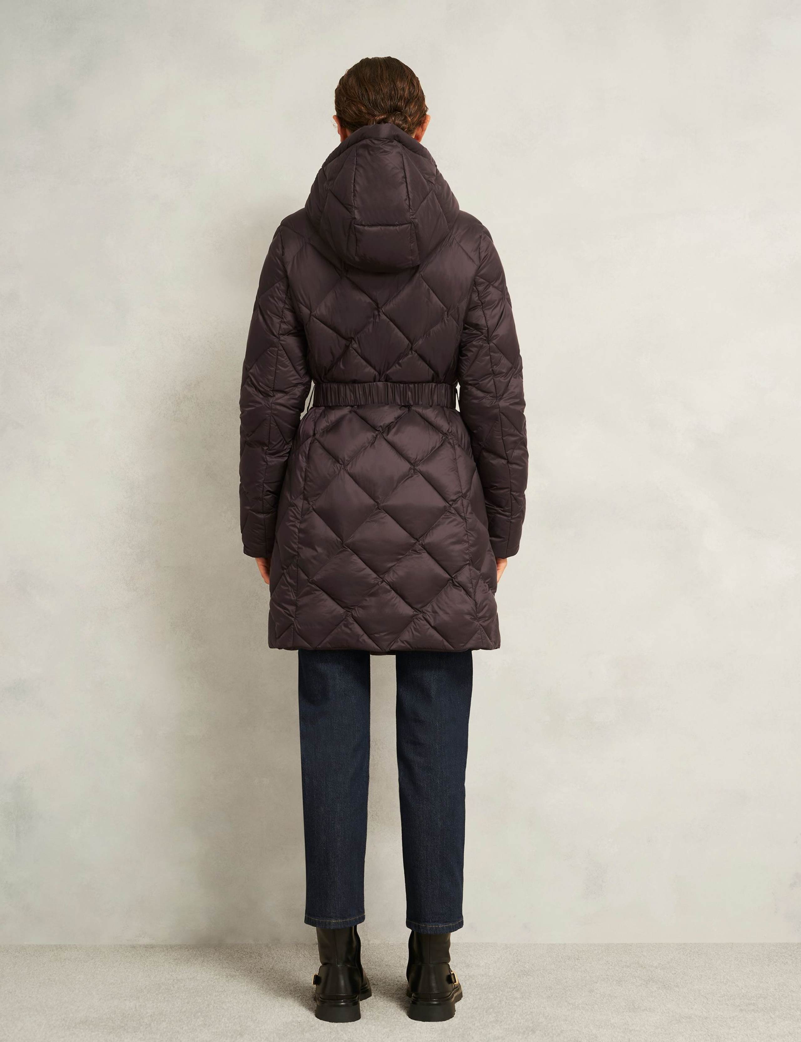 Hooded Longline Puffer Coat 4 of 7