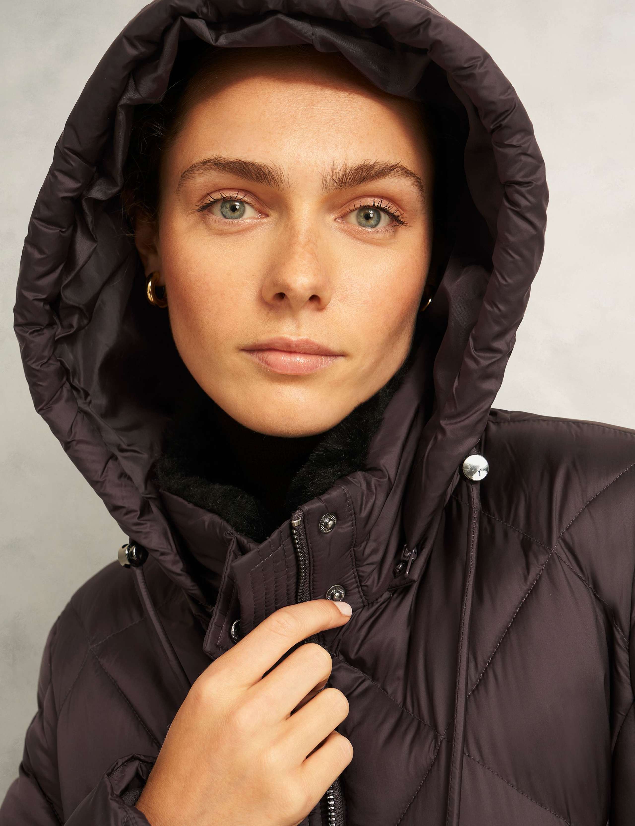 Hooded Longline Puffer Coat 5 of 7