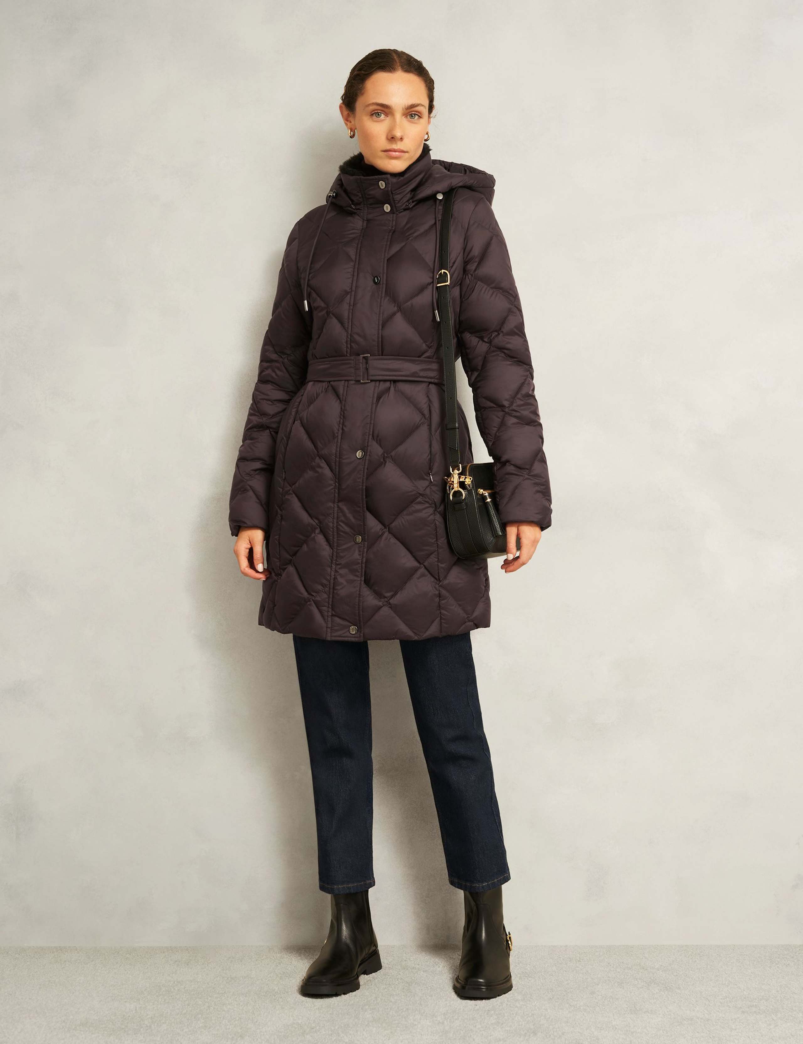 Hooded Longline Puffer Coat 6 of 7