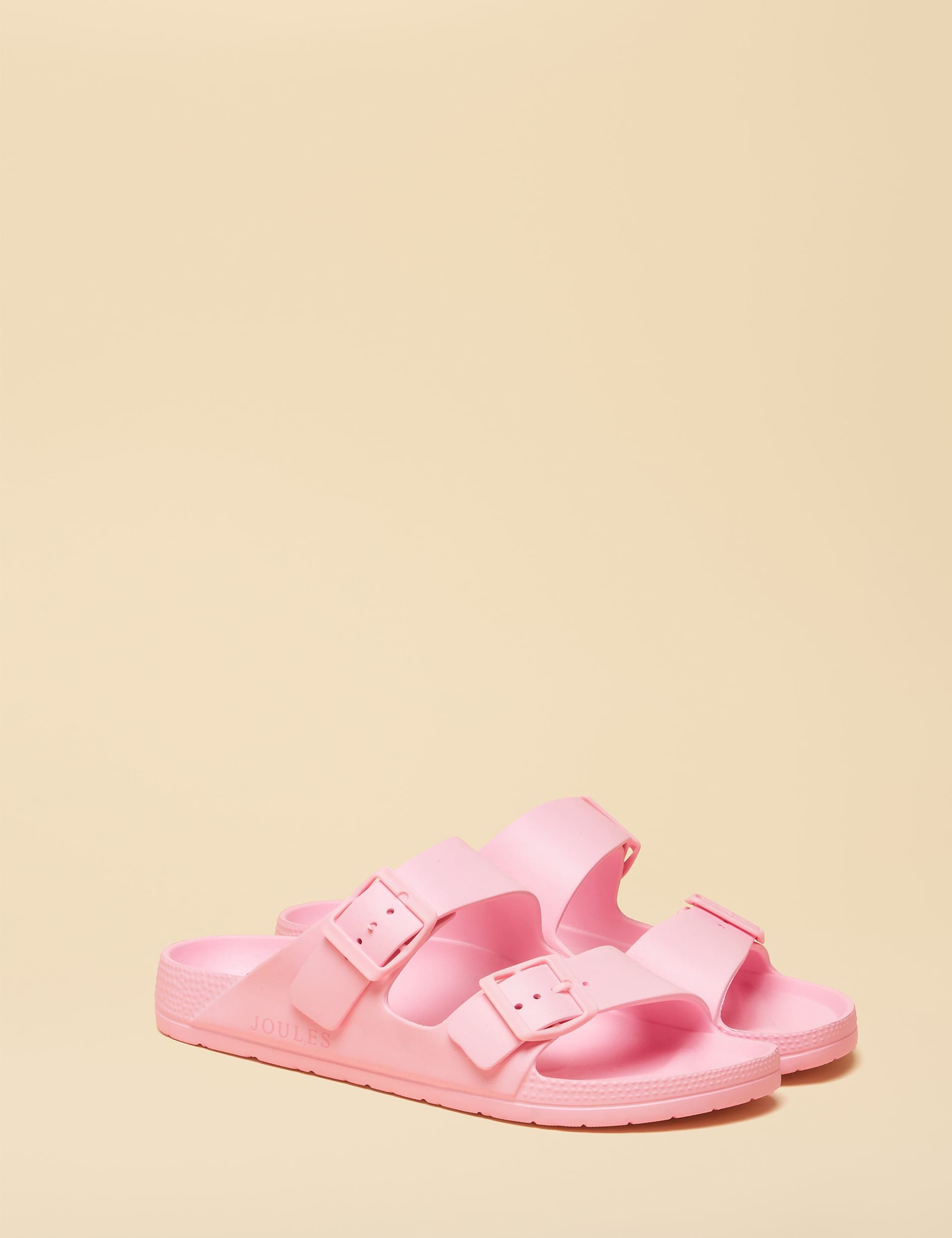 Double Strap Buckle Sliders 2 of 6