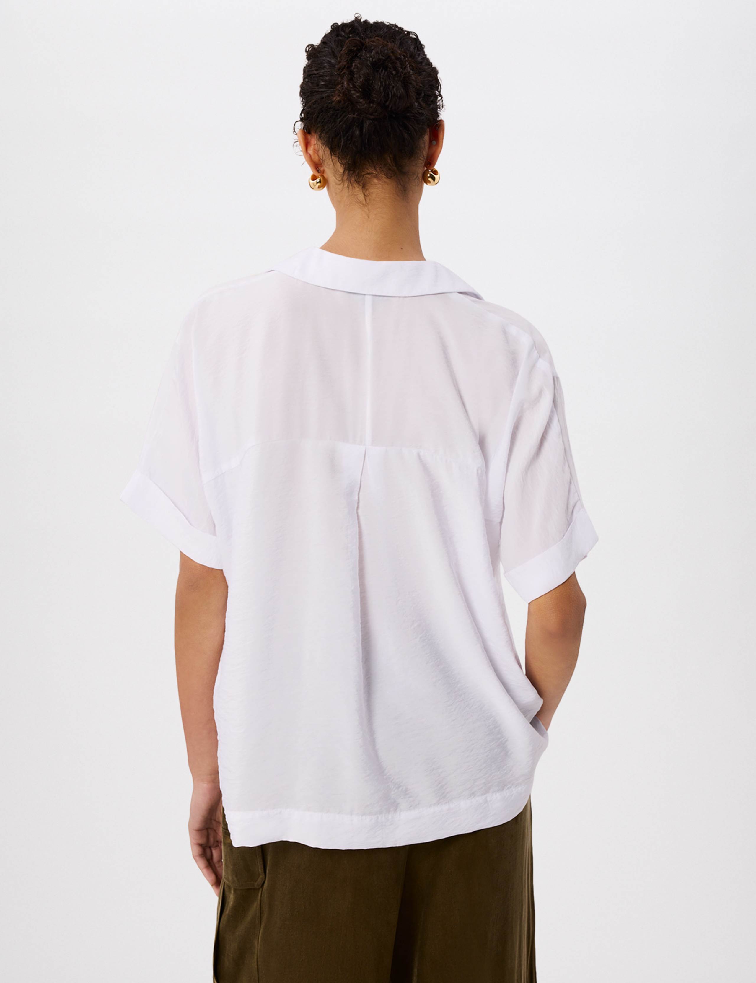 Sasha Collared V-Neck Shirt 5 of 6