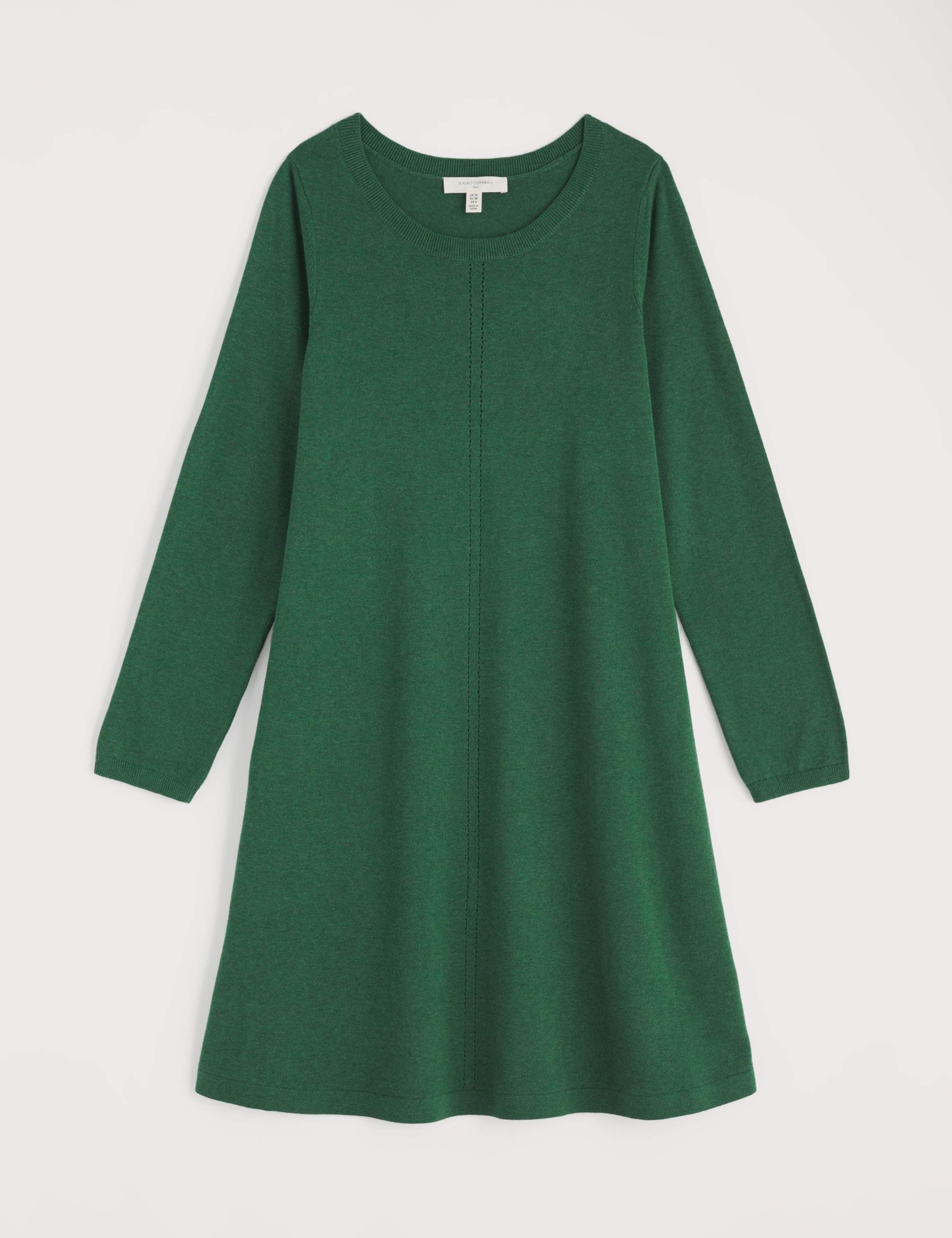 Pure Cotton Knee Length Jumper Dress 2 of 5