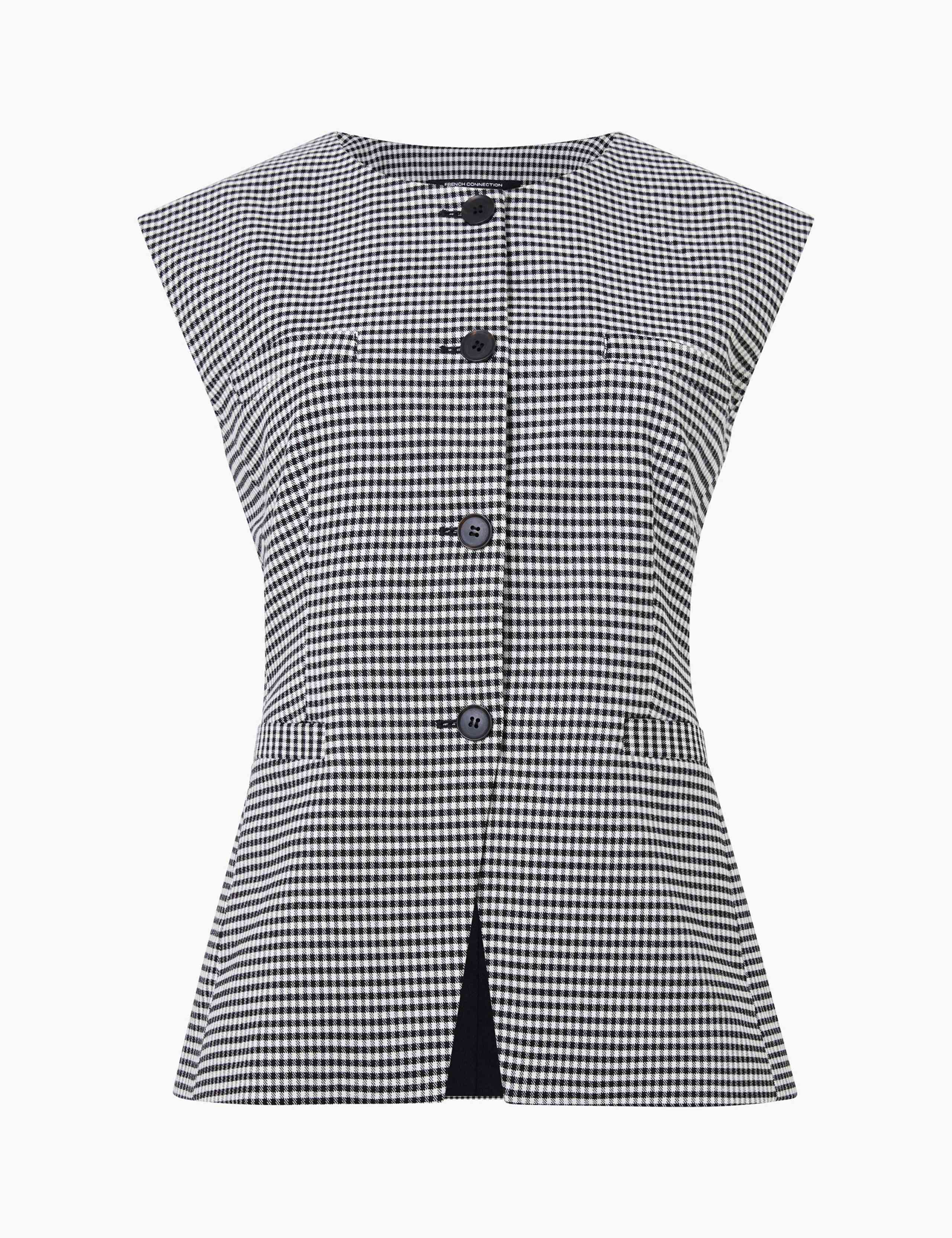 Holden Houndstooth Single Breasted Waistcoat 2 of 3