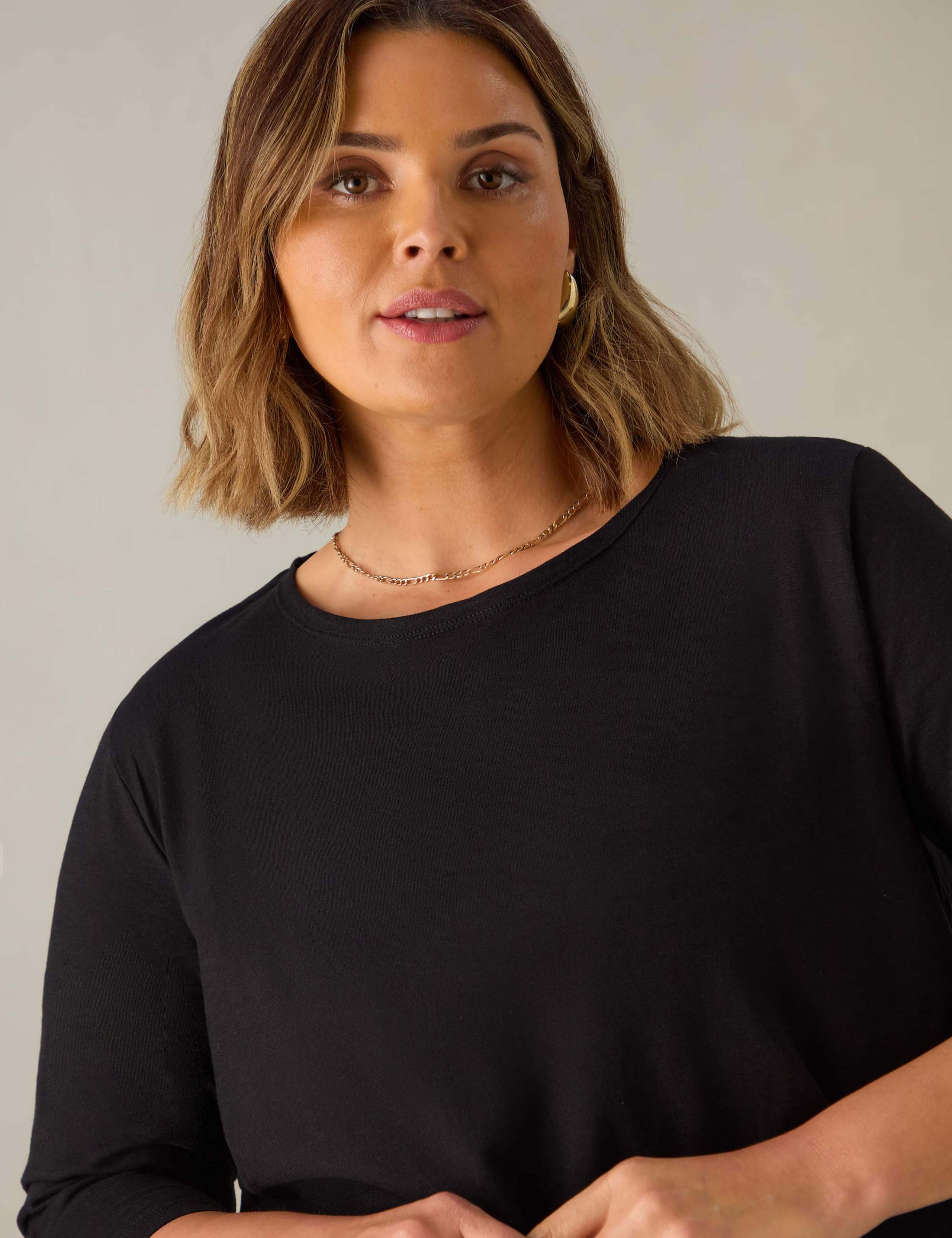 Pure Cotton Swing Tunic Top 2 of 3