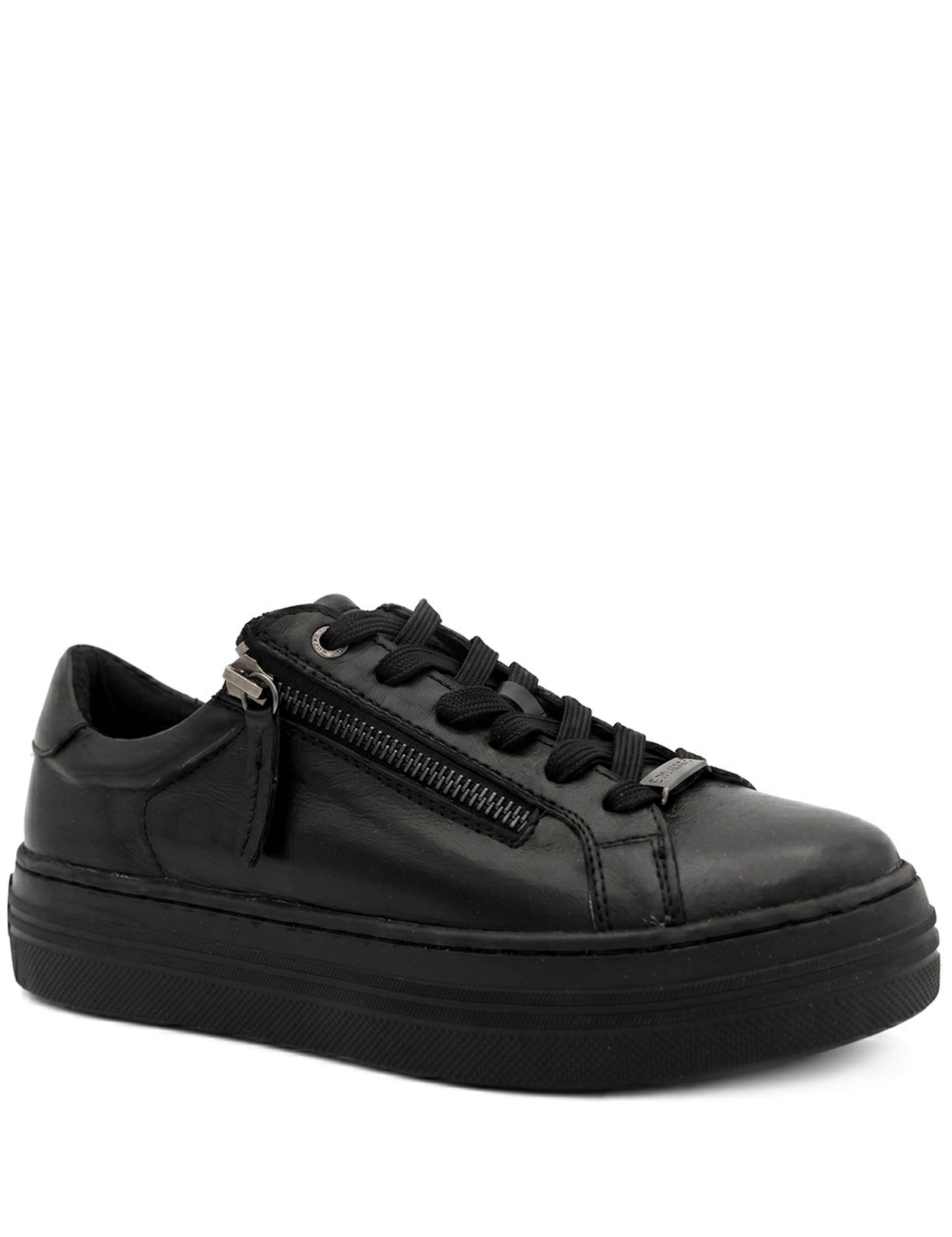 Amaliadawide Wide Fit Leather Trainers 3 of 6