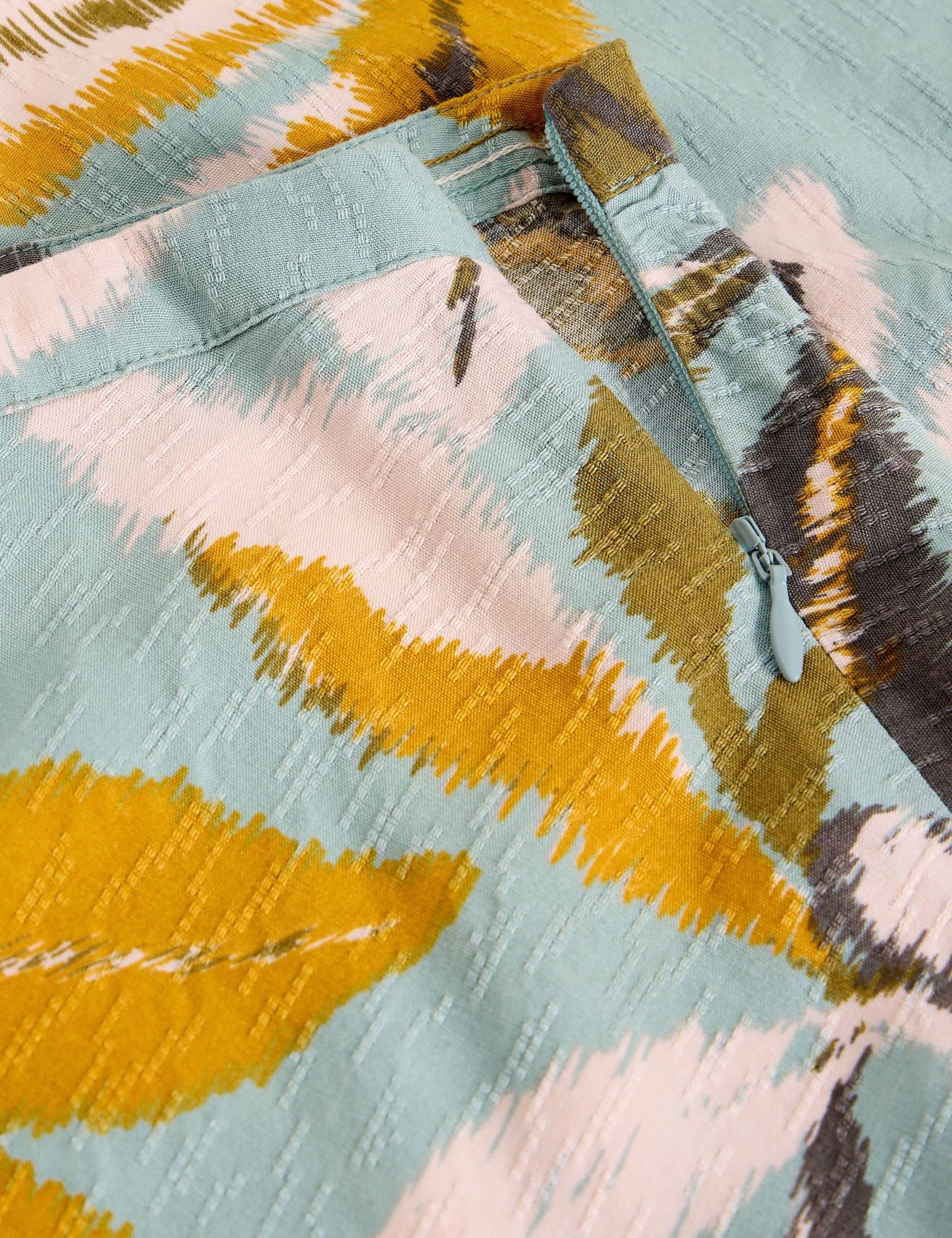 Printed A-Line Maxi Skirt 4 of 6