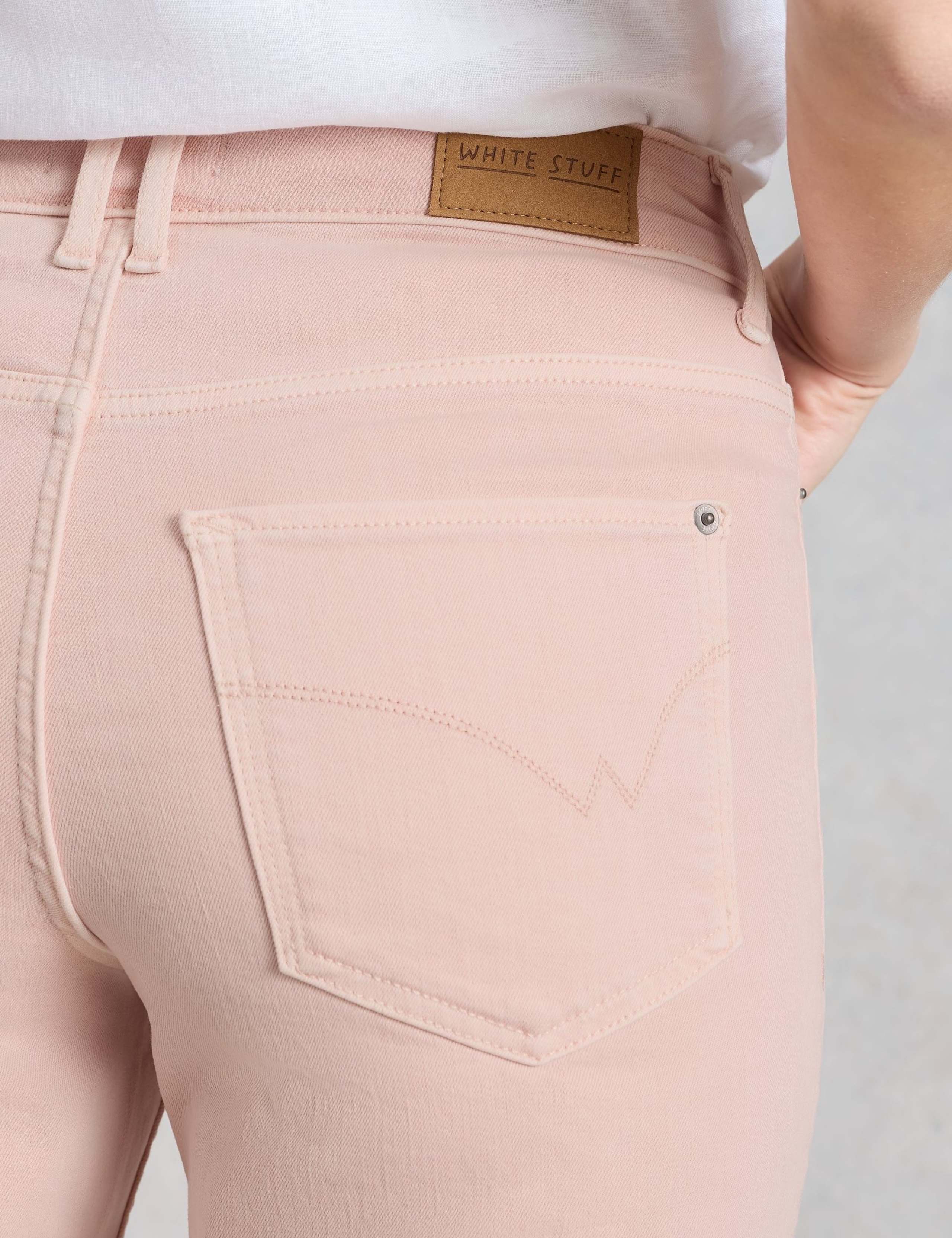 Mid Rise Straight Leg Cropped Jeans 6 of 6