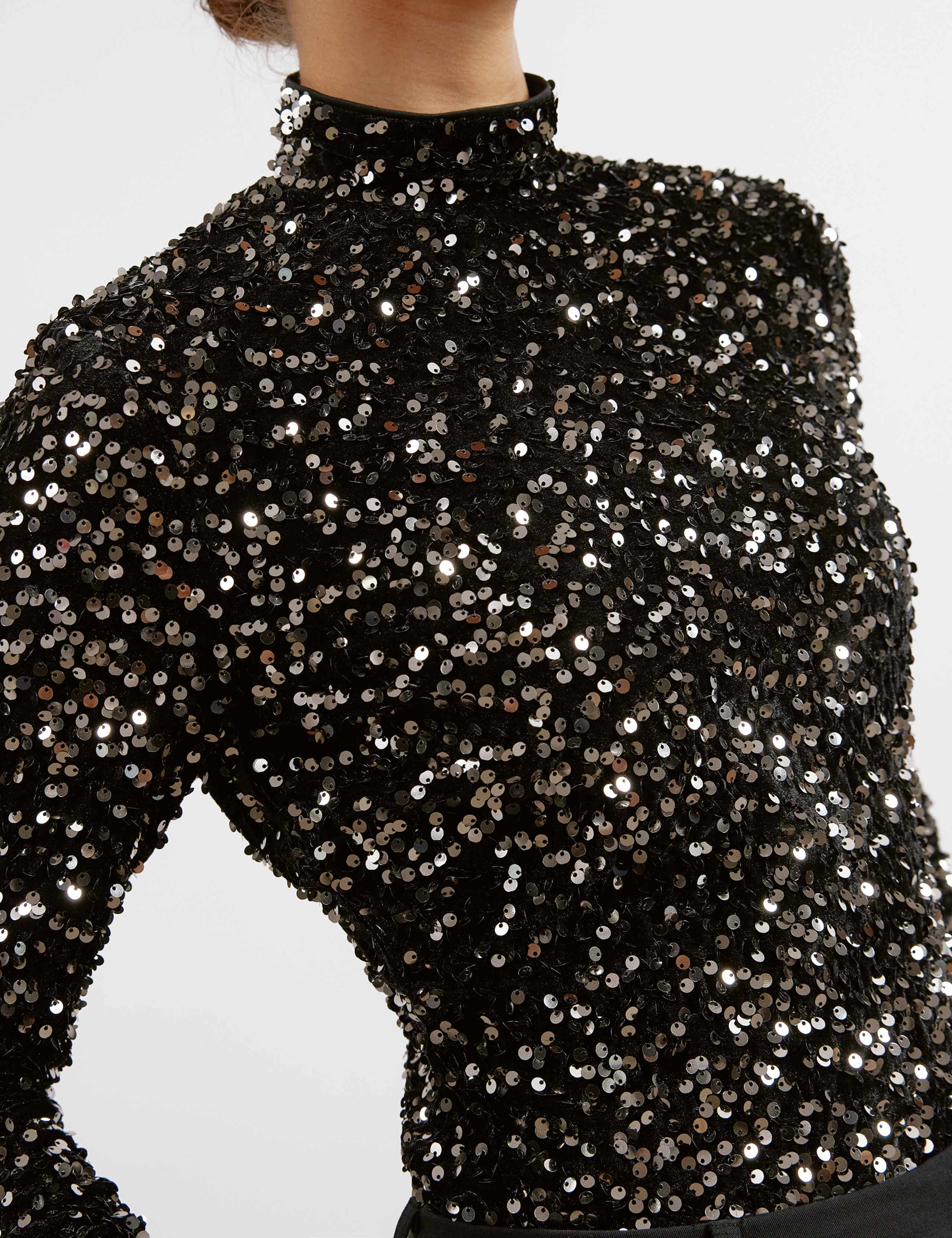 Velvet Sequin Top 4 of 5