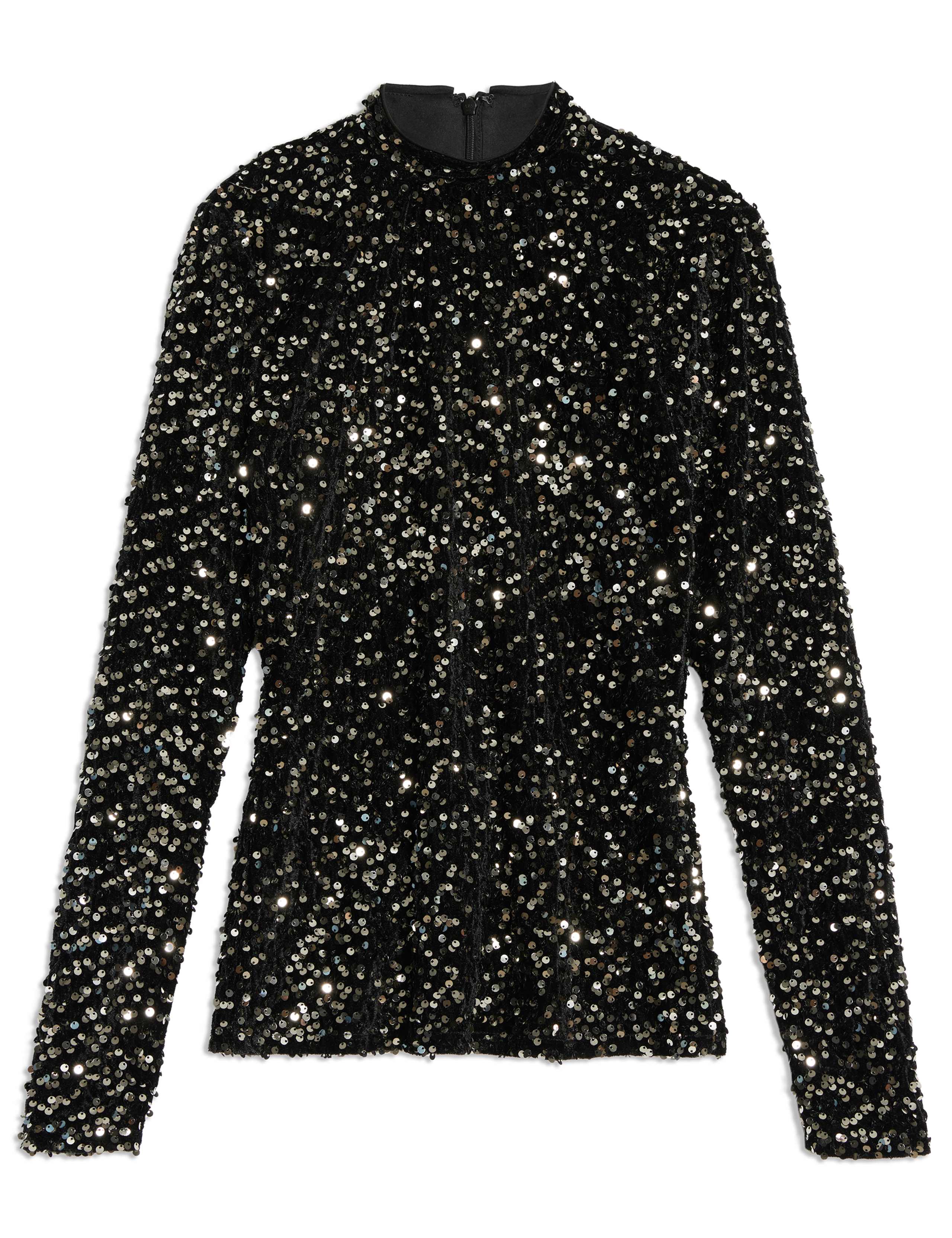 Velvet Sequin Top 2 of 5