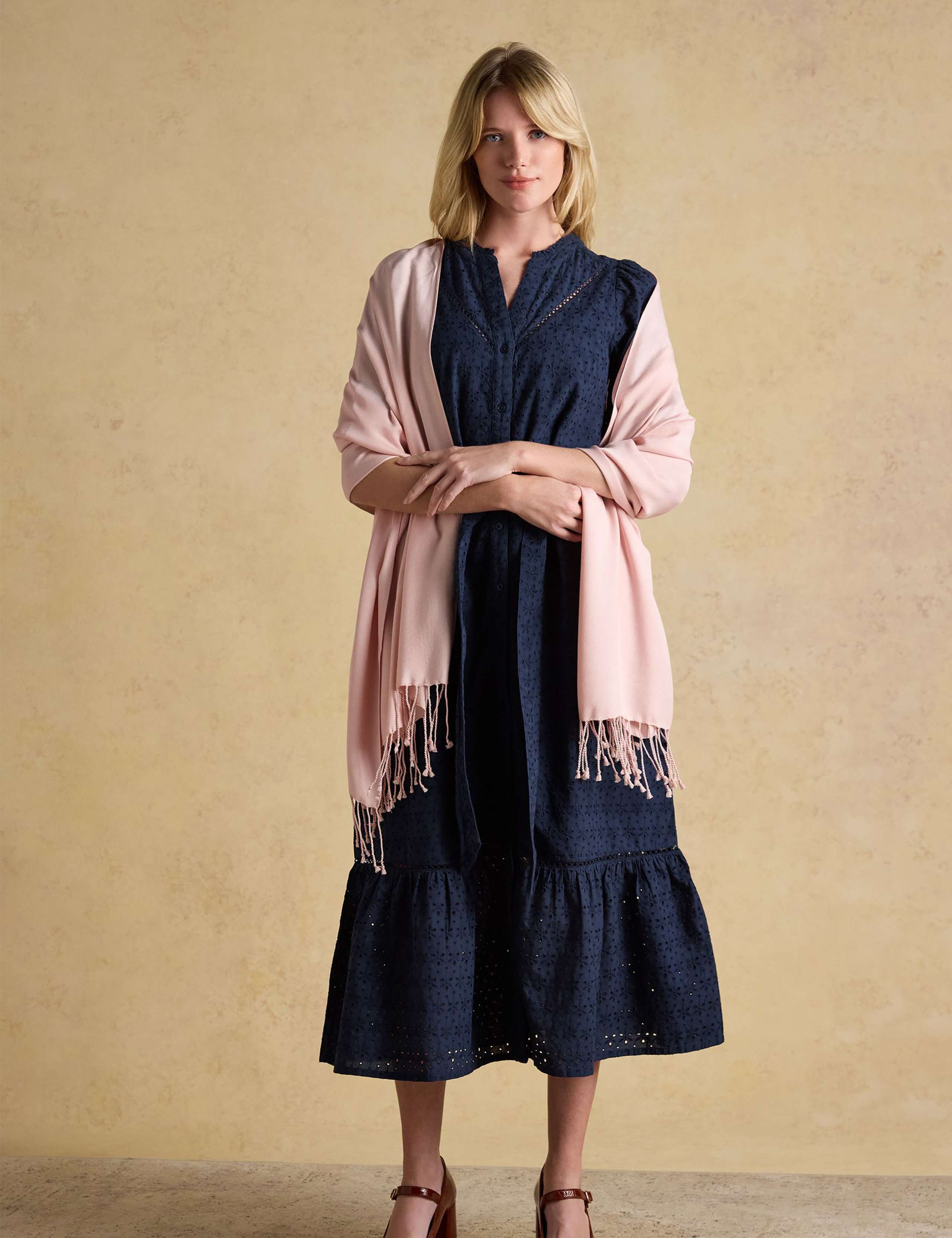 Pure Modal Fringed Scarf 4 of 6