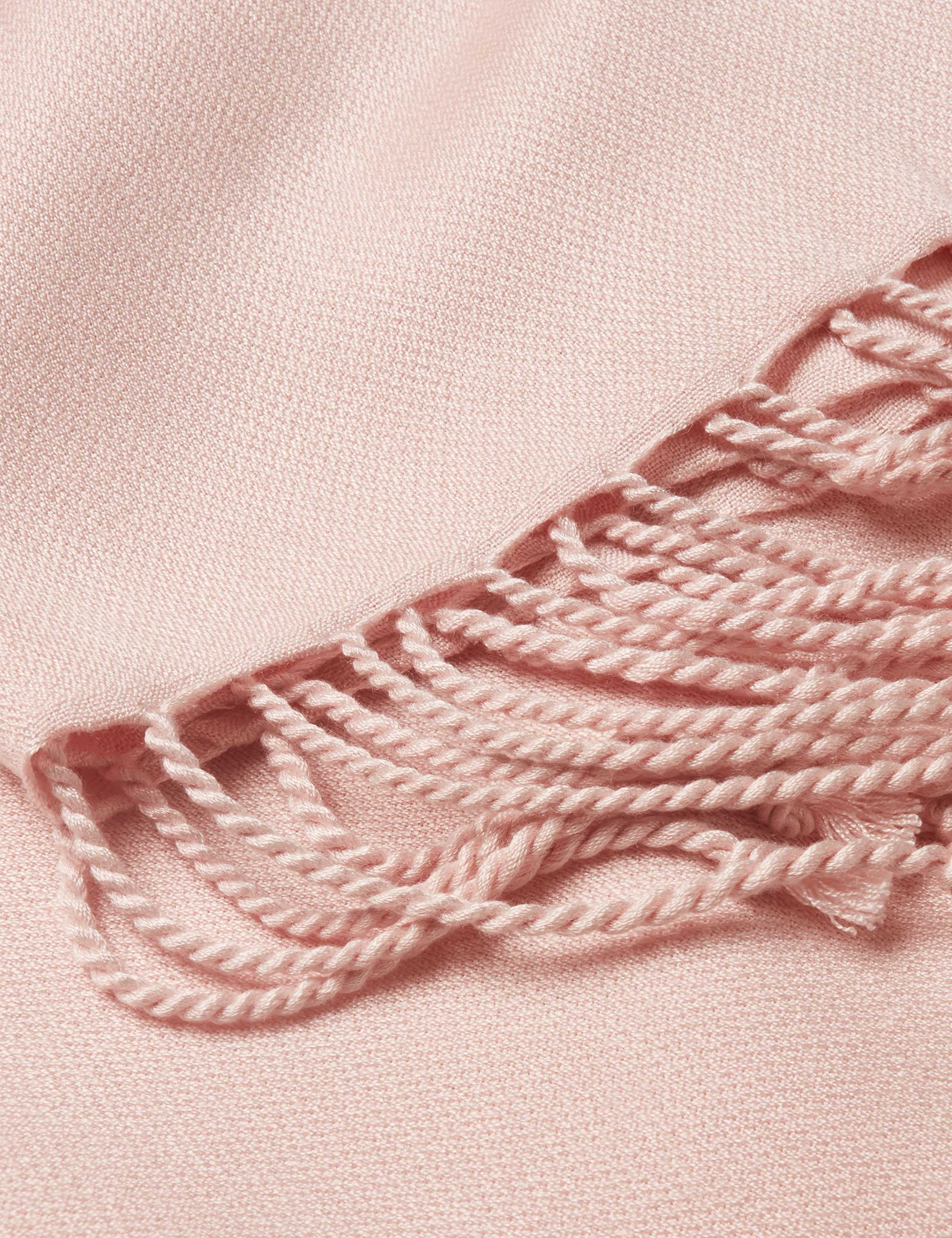 Pure Modal Fringed Scarf 6 of 6