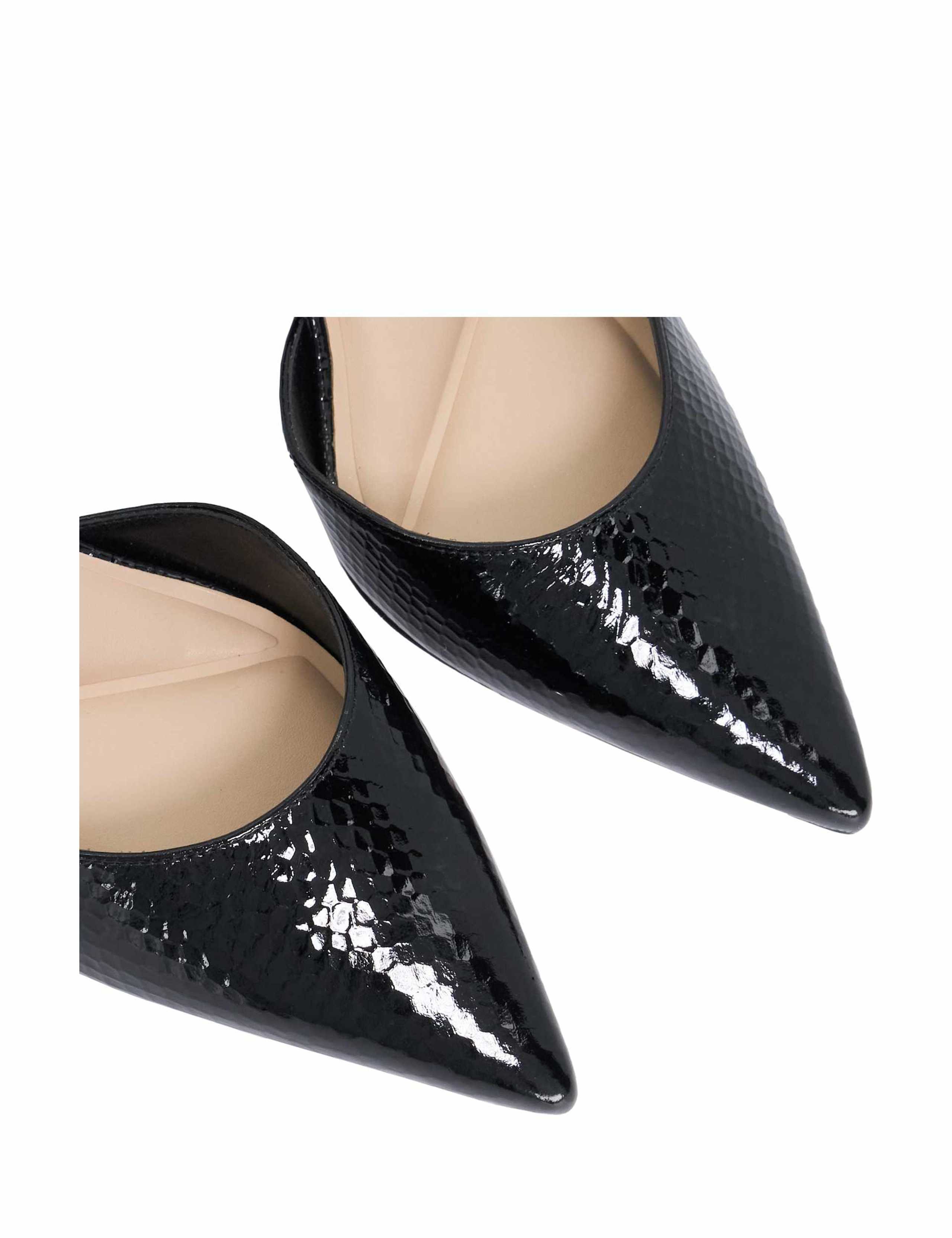 Leather Asymmetric Court Shoes 2 of 5