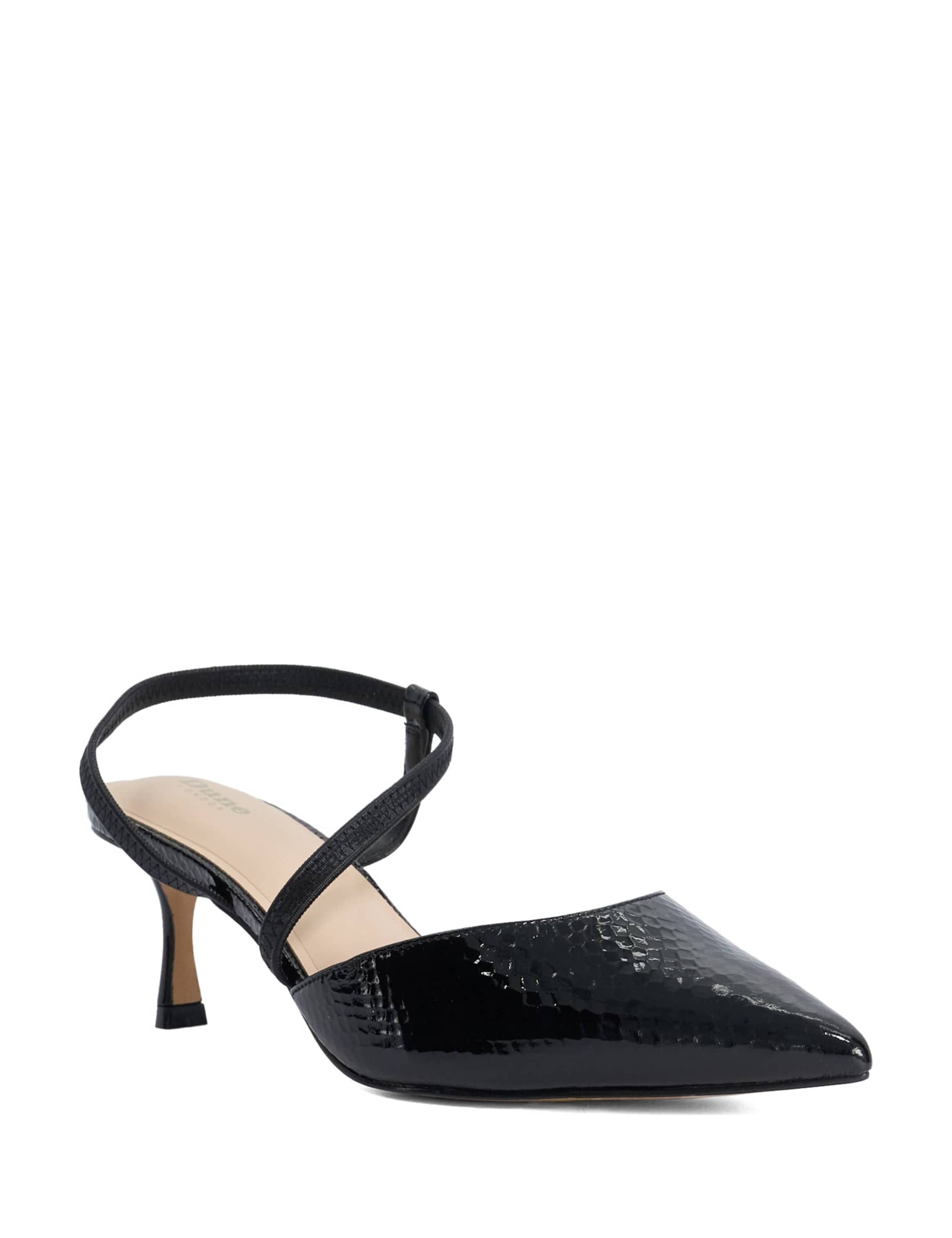 Leather Asymmetric Court Shoes 3 of 5