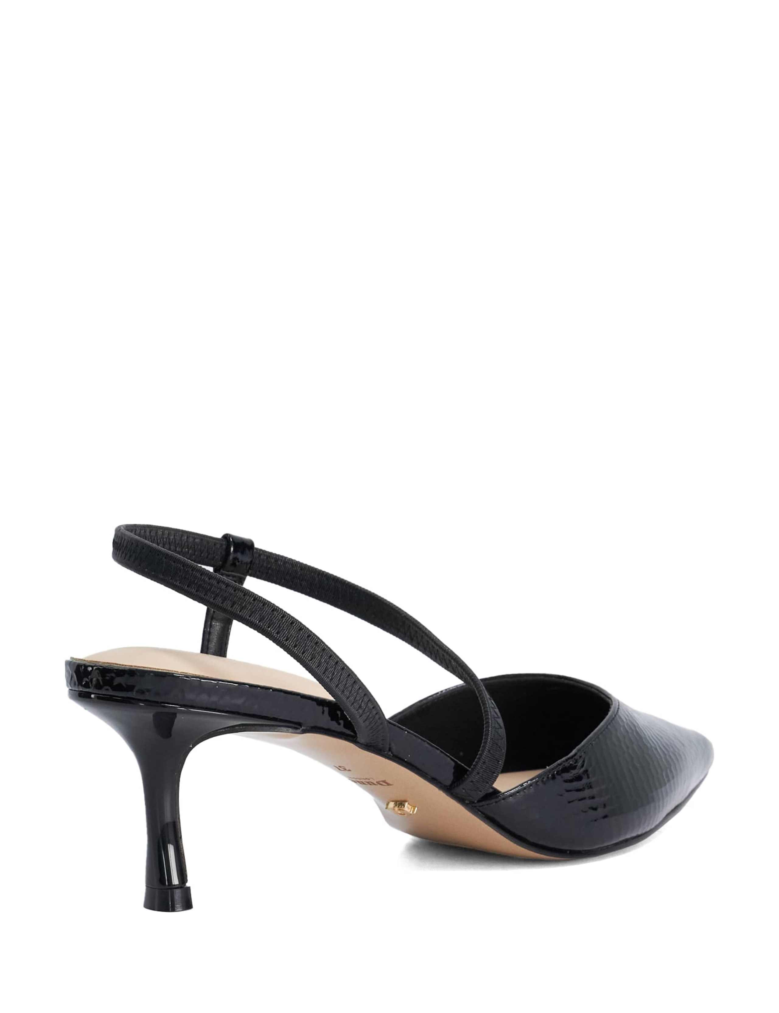 Leather Asymmetric Court Shoes 4 of 5