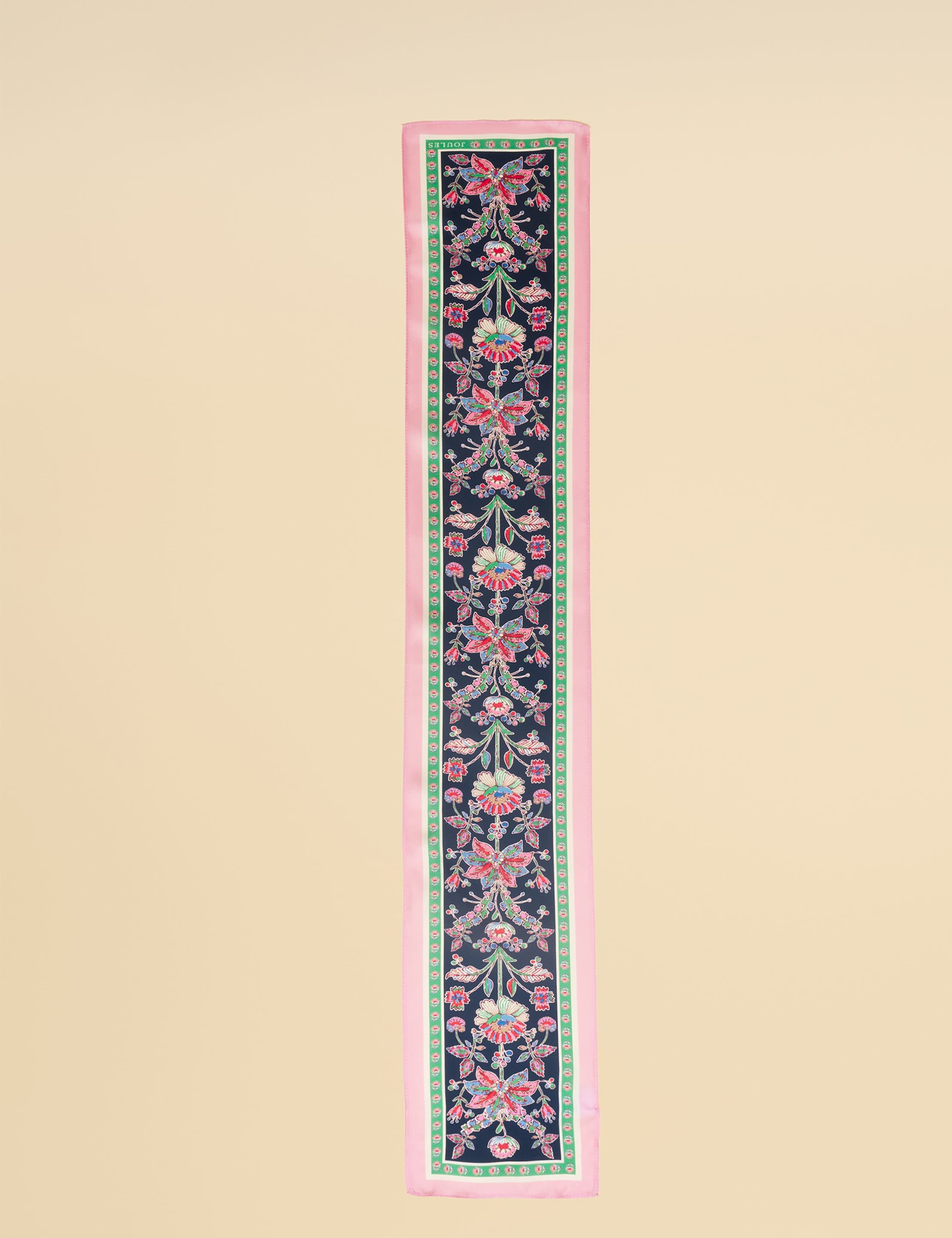 Pure Silk Floral Scarf 2 of 6