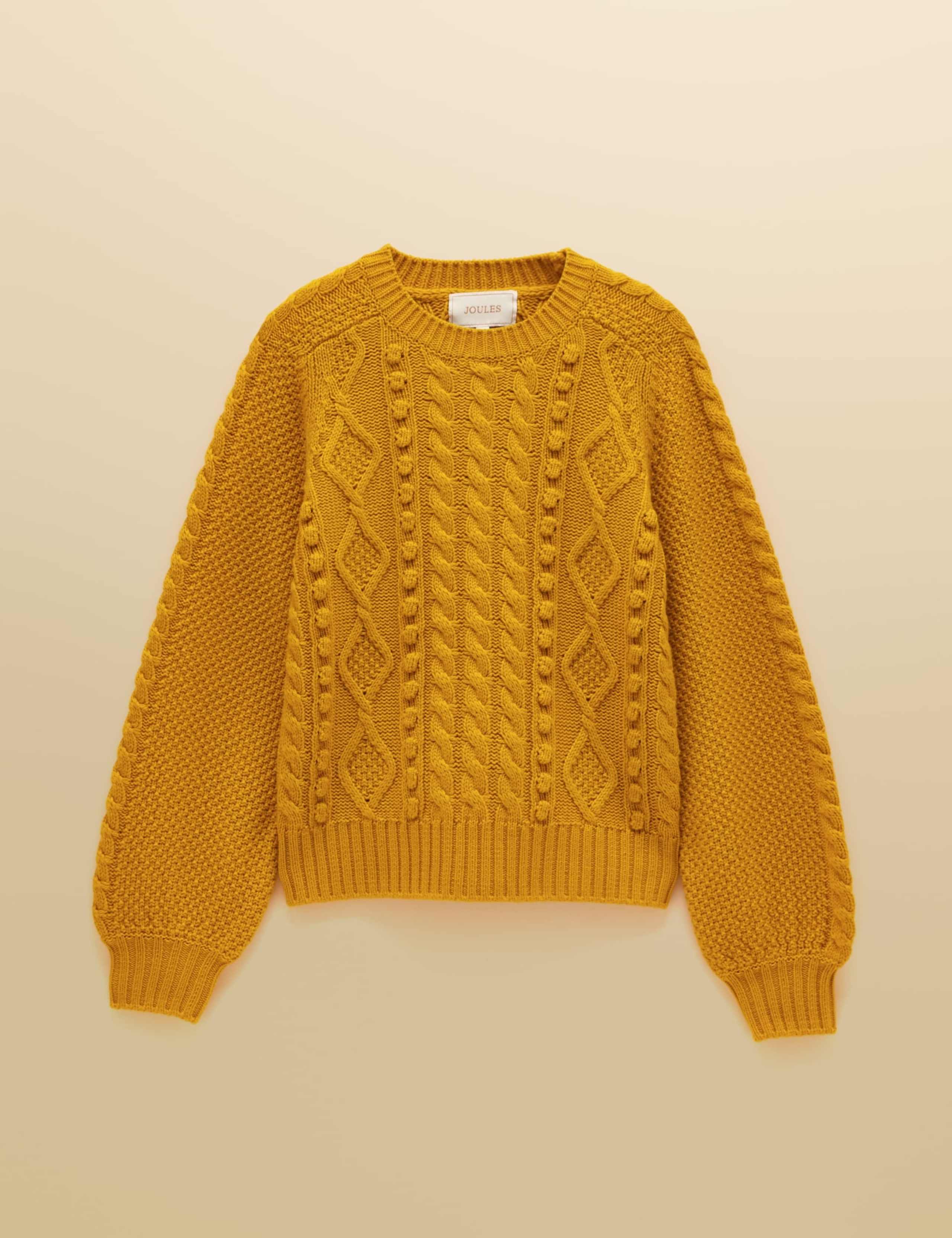 Cable Knit Crew Neck Jumper 3 of 8