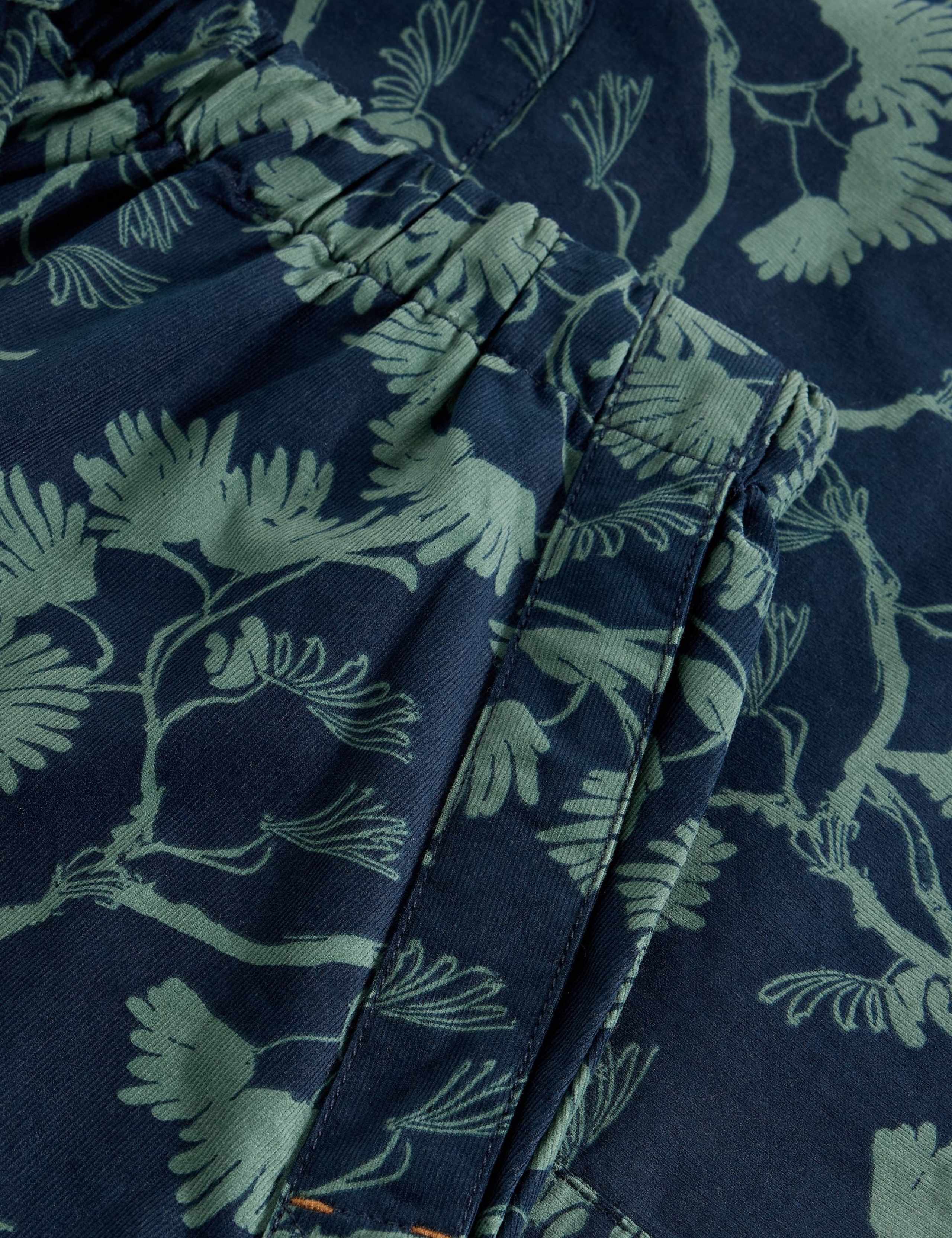 Cord Midi A-Line Skirt 6 of 6