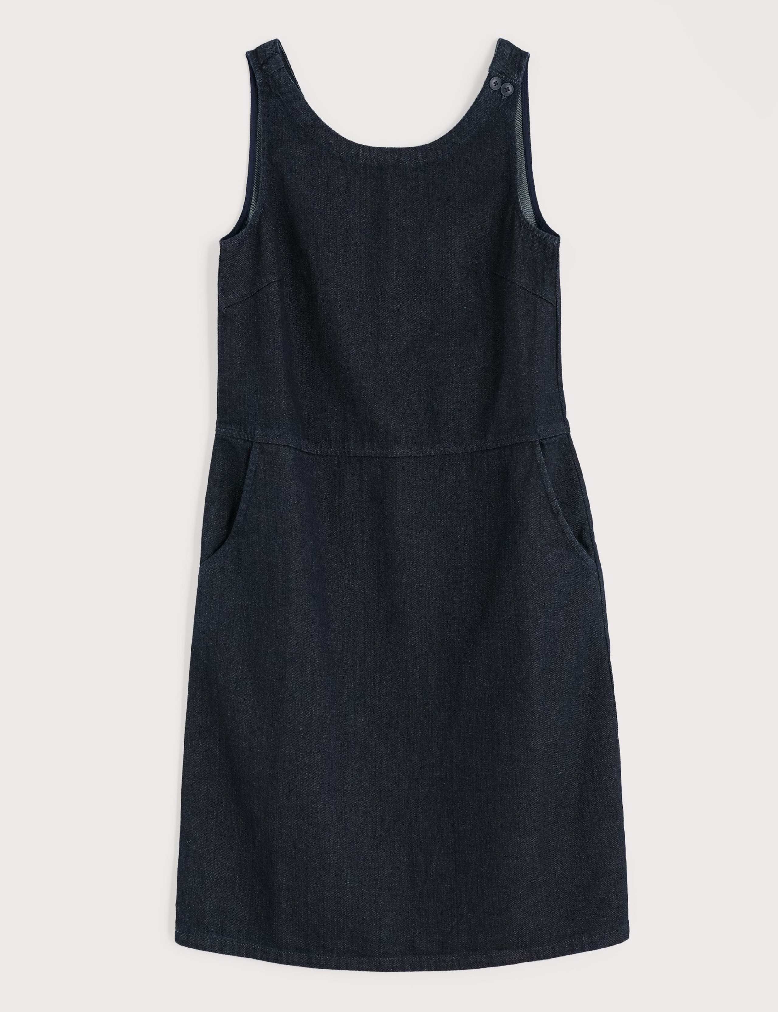 Cotton Rich Knee Length Shift Dress 2 of 5