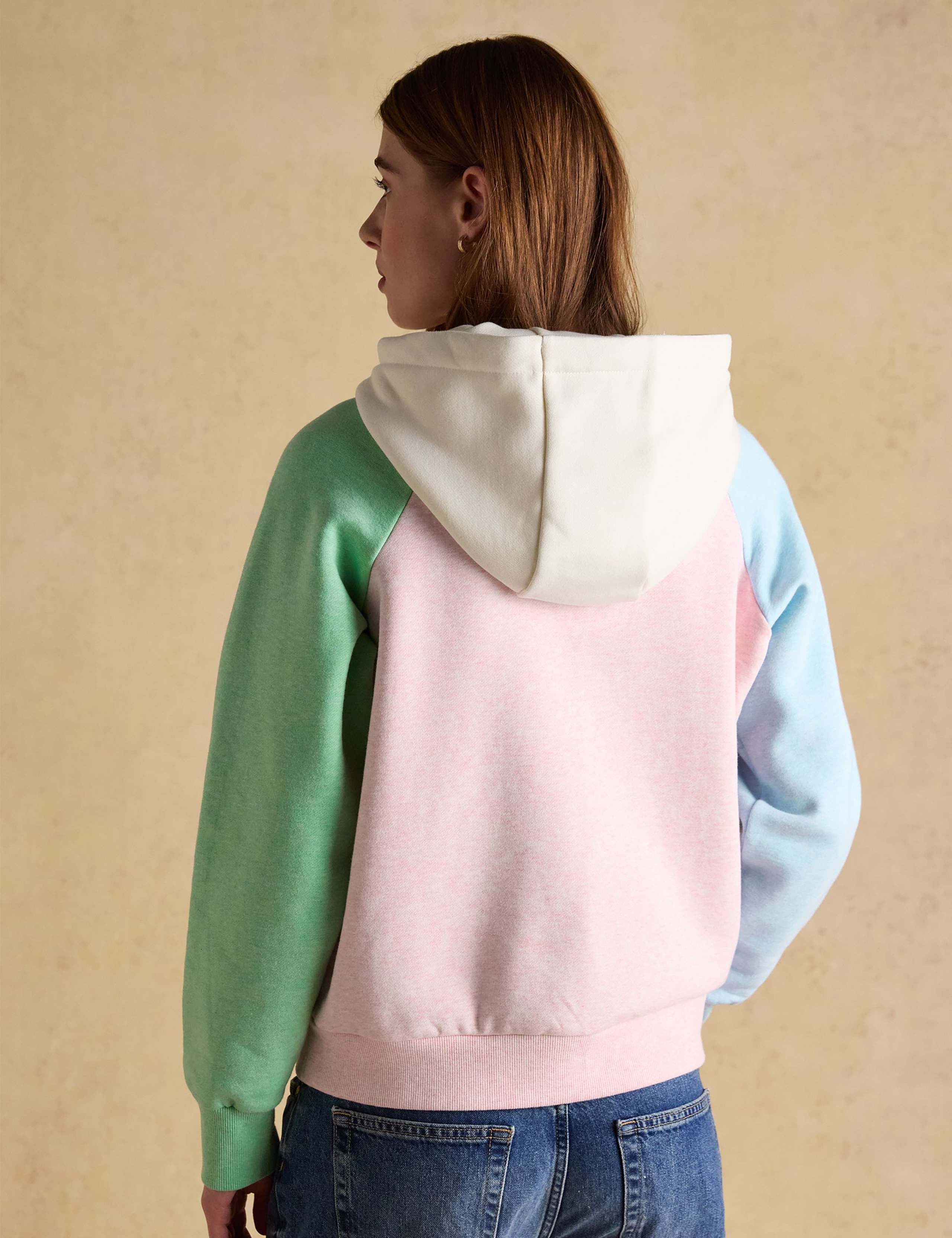 Cotton Rich Colour Block Hoodie 3 of 6