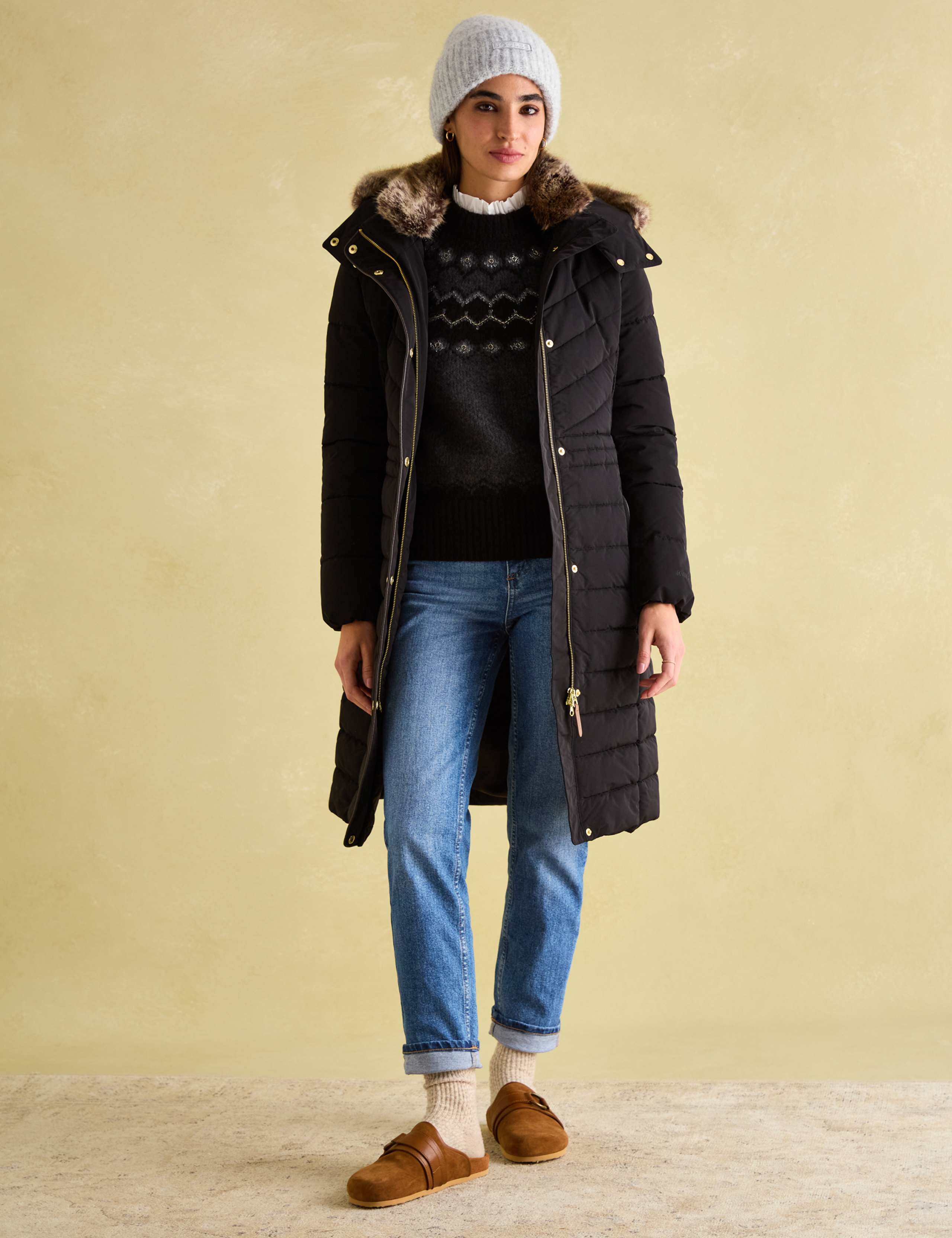 Hooded Padded Puffer Coat 3 of 9