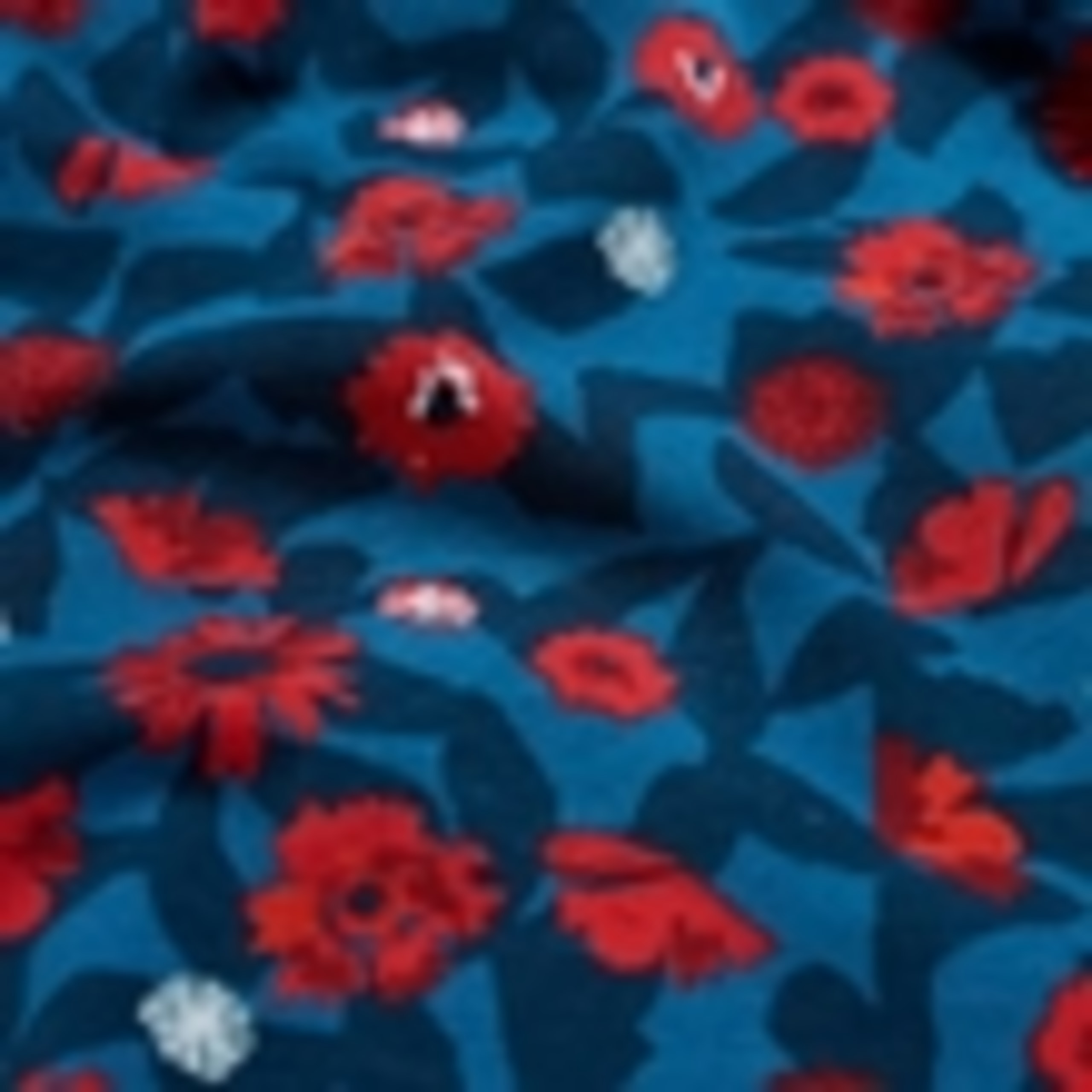 Cotton Rich Floral Midi Smock Dress 5 of 5