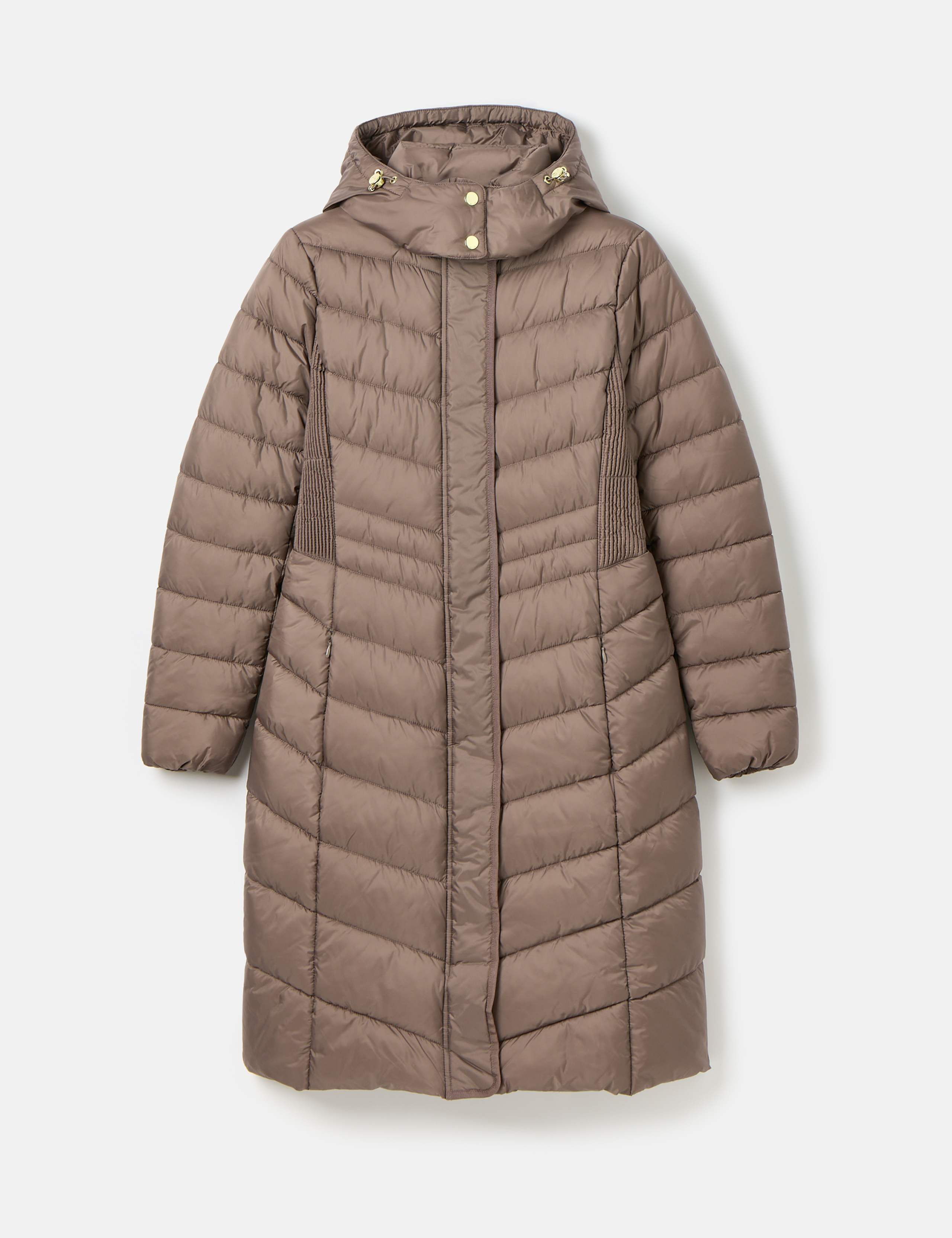 Showerproof Padded Longline Puffer Coat 2 of 6