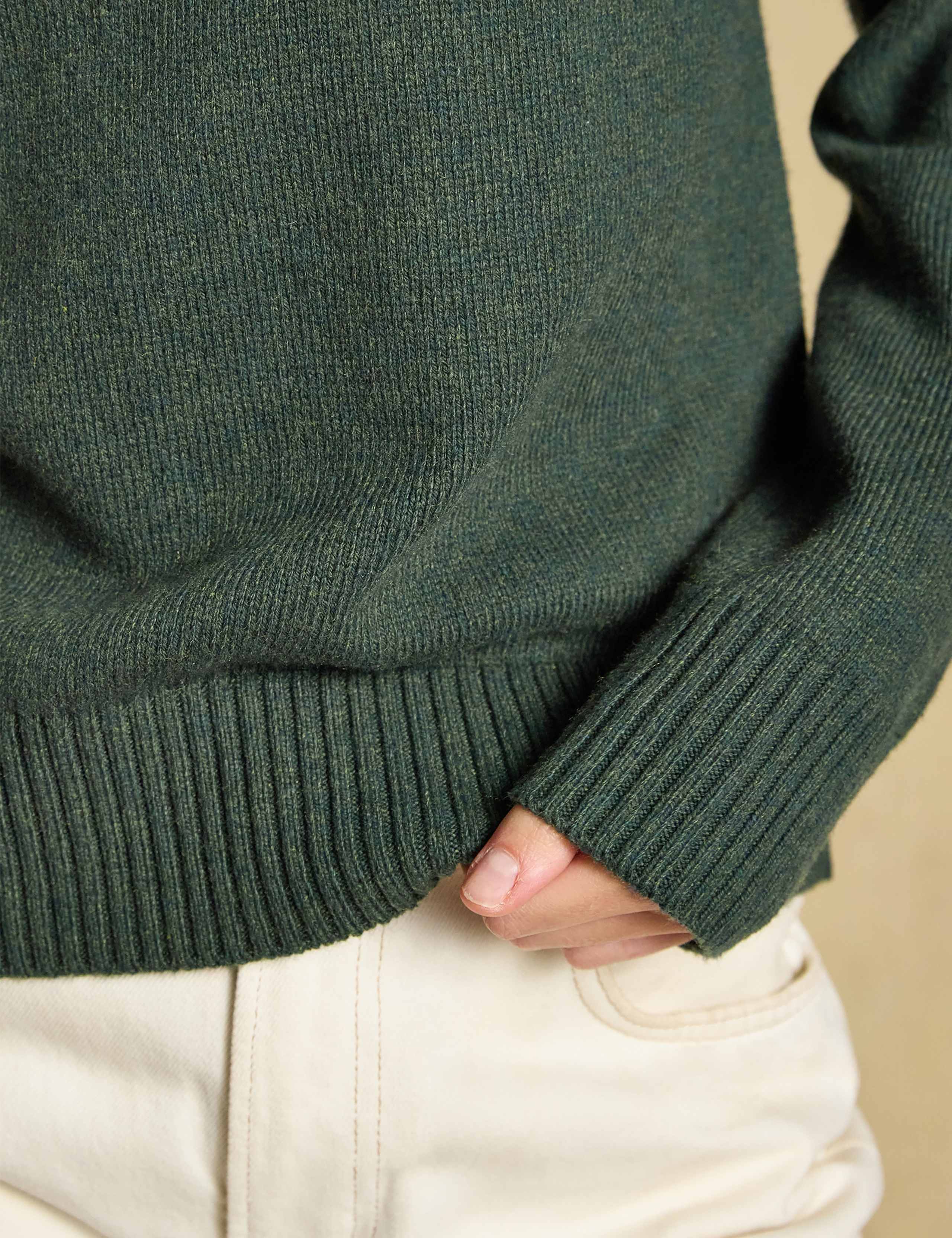 Cotton Rich Fair Isle Relaxed Jumper 4 of 7