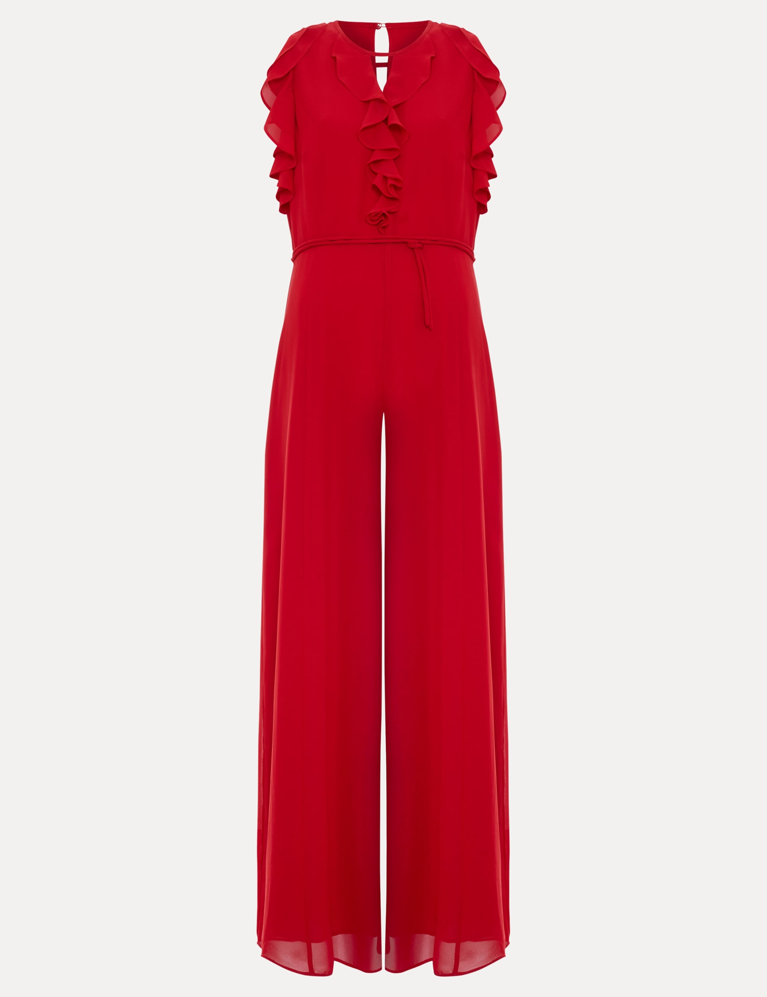 Frill Detail Sleeveless Wide Leg Jumpsuit 2 of 6