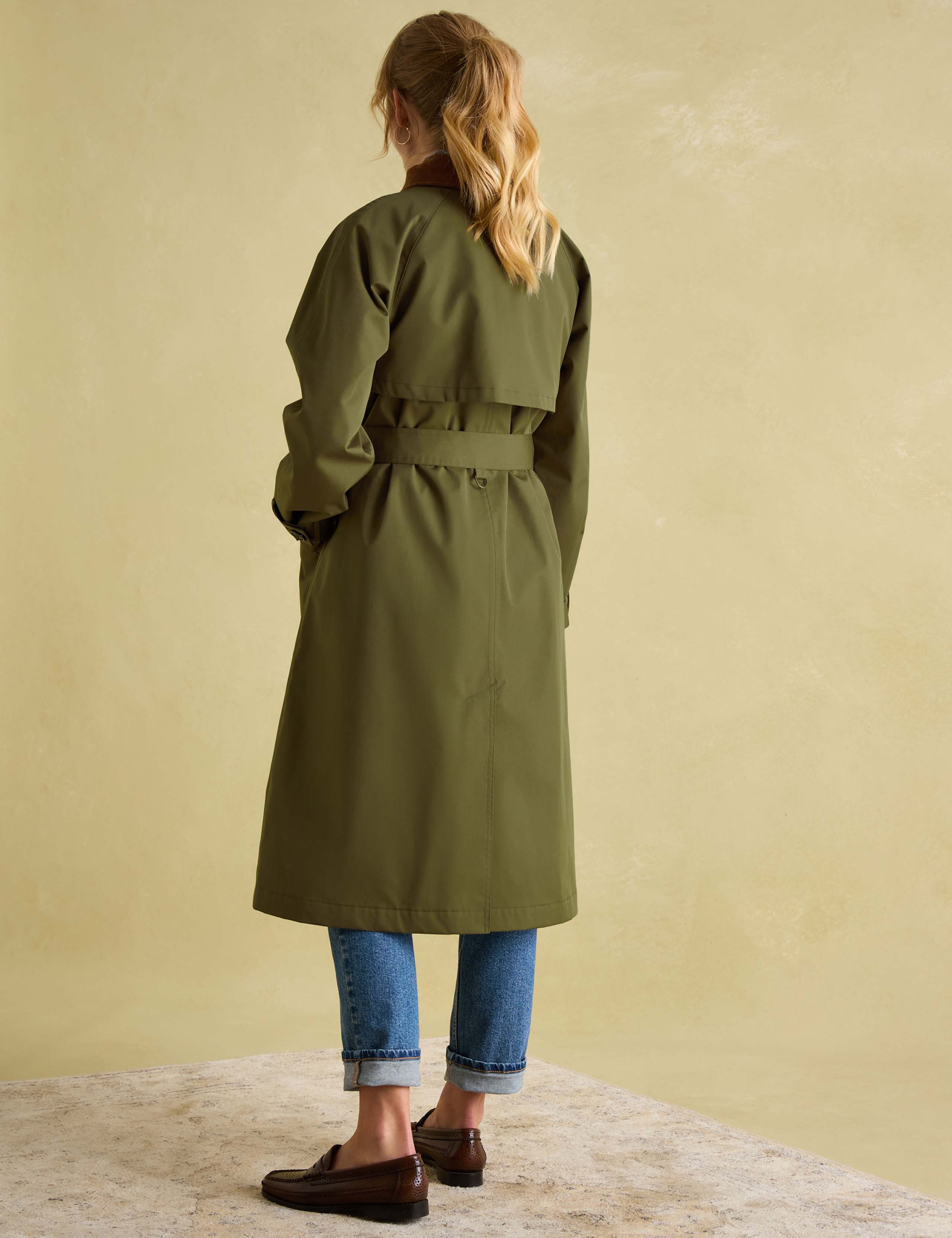 Cotton Rich Waterproof Belted Trench Coat 4 of 6