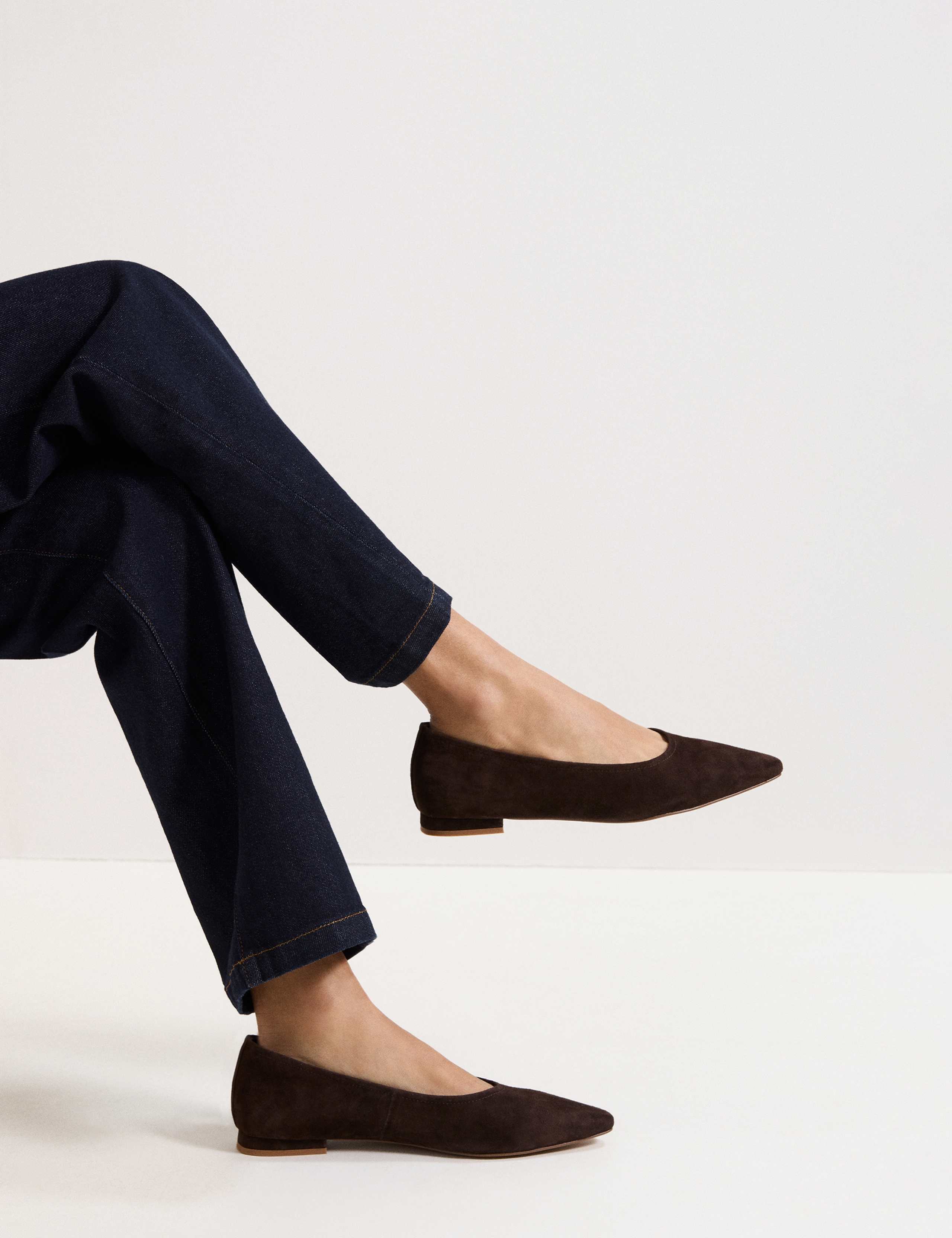 Suede Ballet Pumps 6 of 7