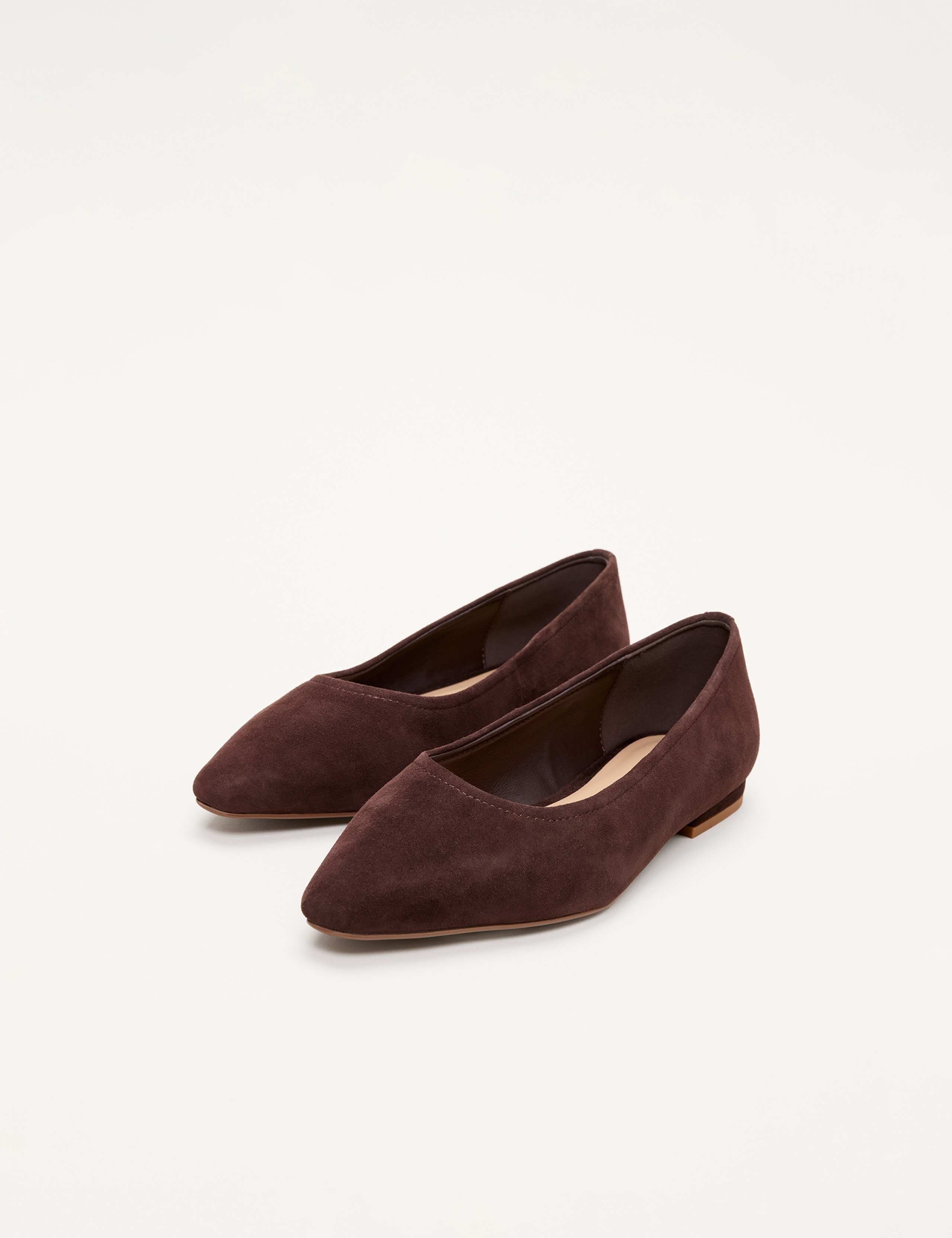 Suede Ballet Pumps 2 of 7