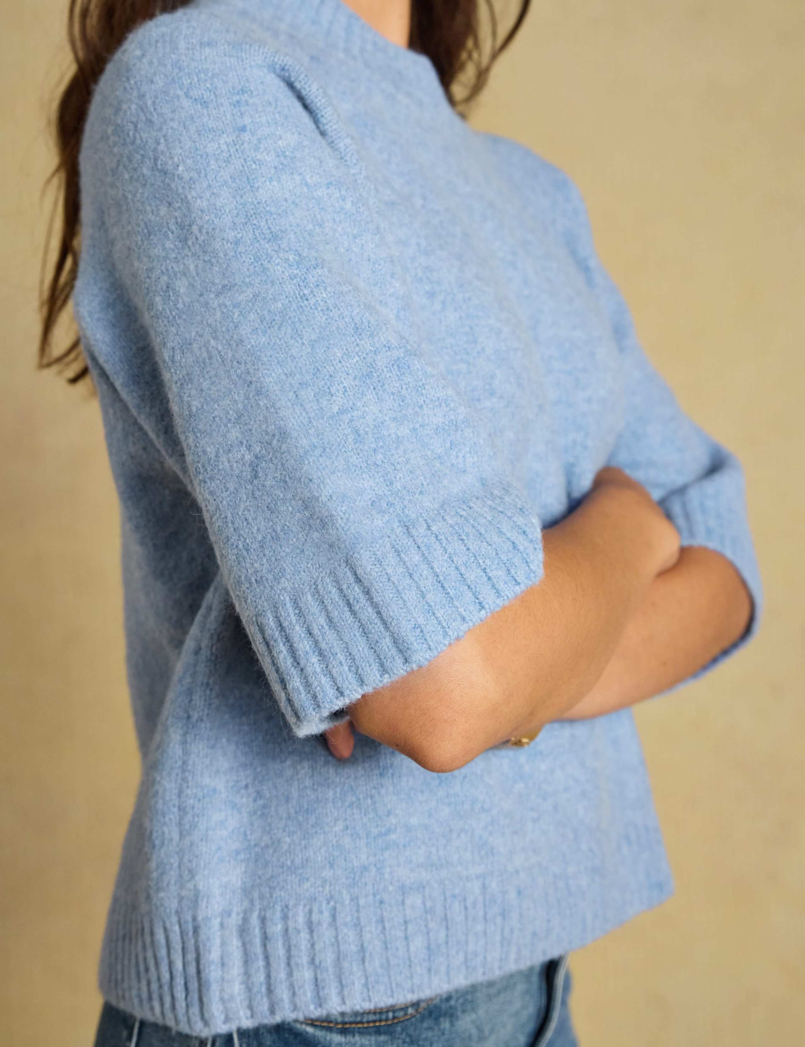 Short Sleeve Knitted Jumper 2 of 9
