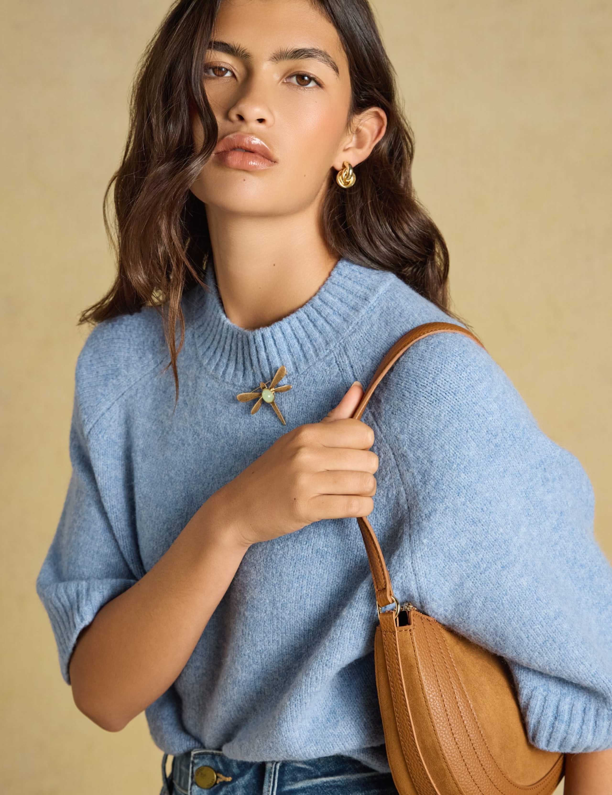 Short Sleeve Knitted Jumper 5 of 9