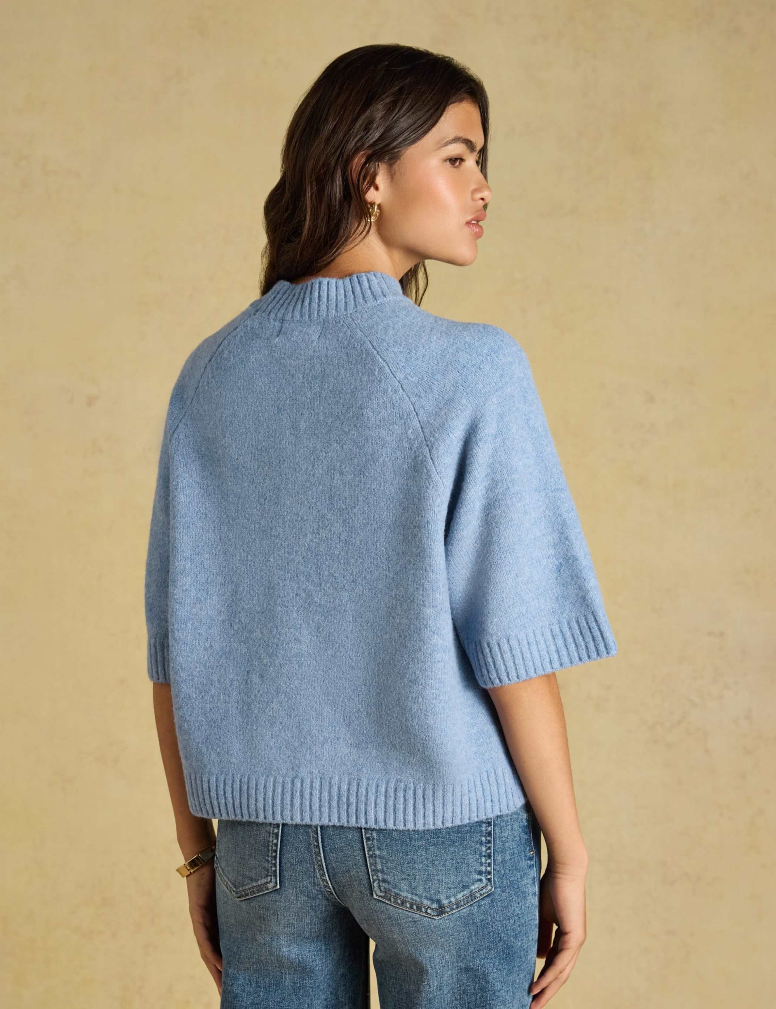 Short Sleeve Knitted Jumper 8 of 9