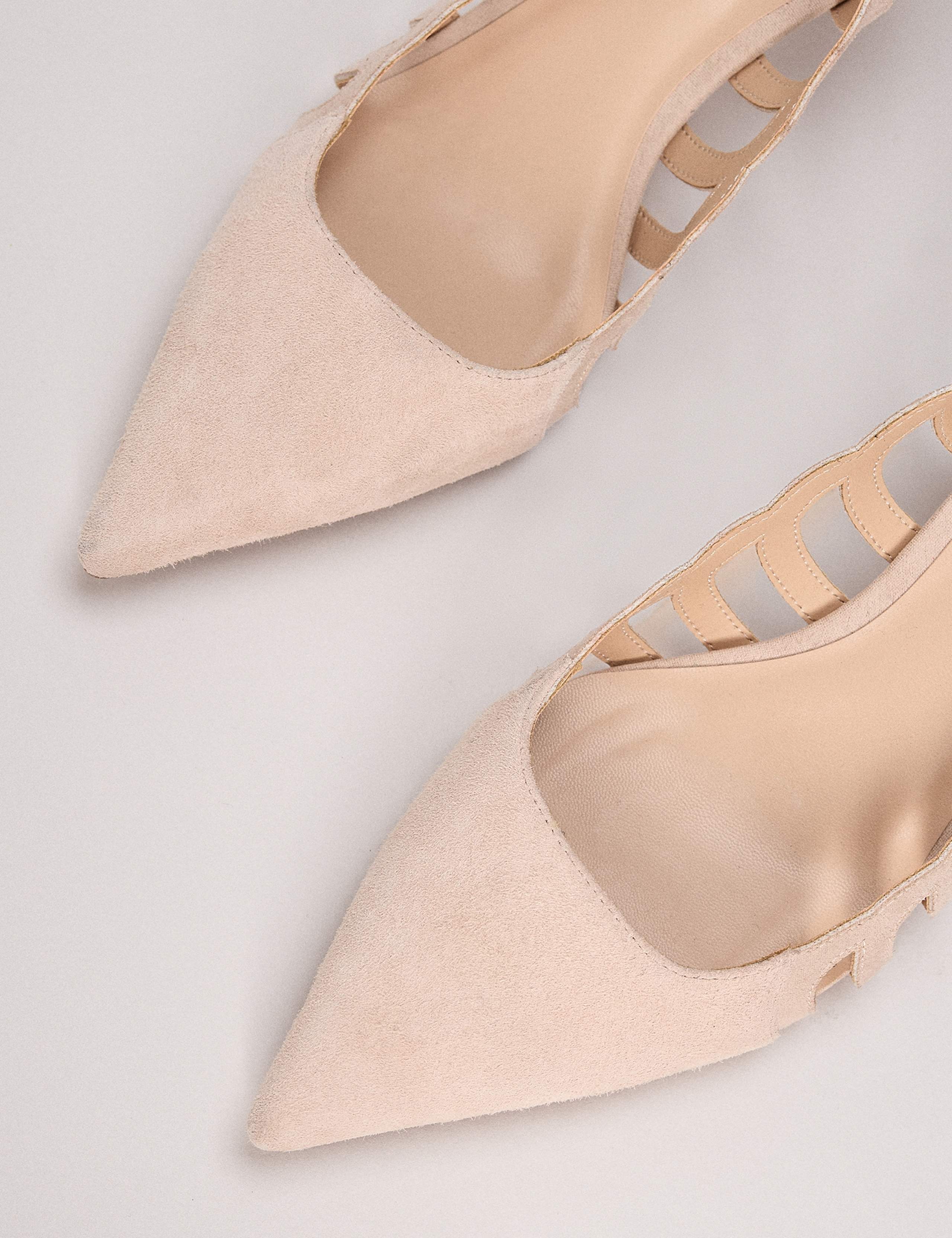 Suede Court Shoes 2 of 6