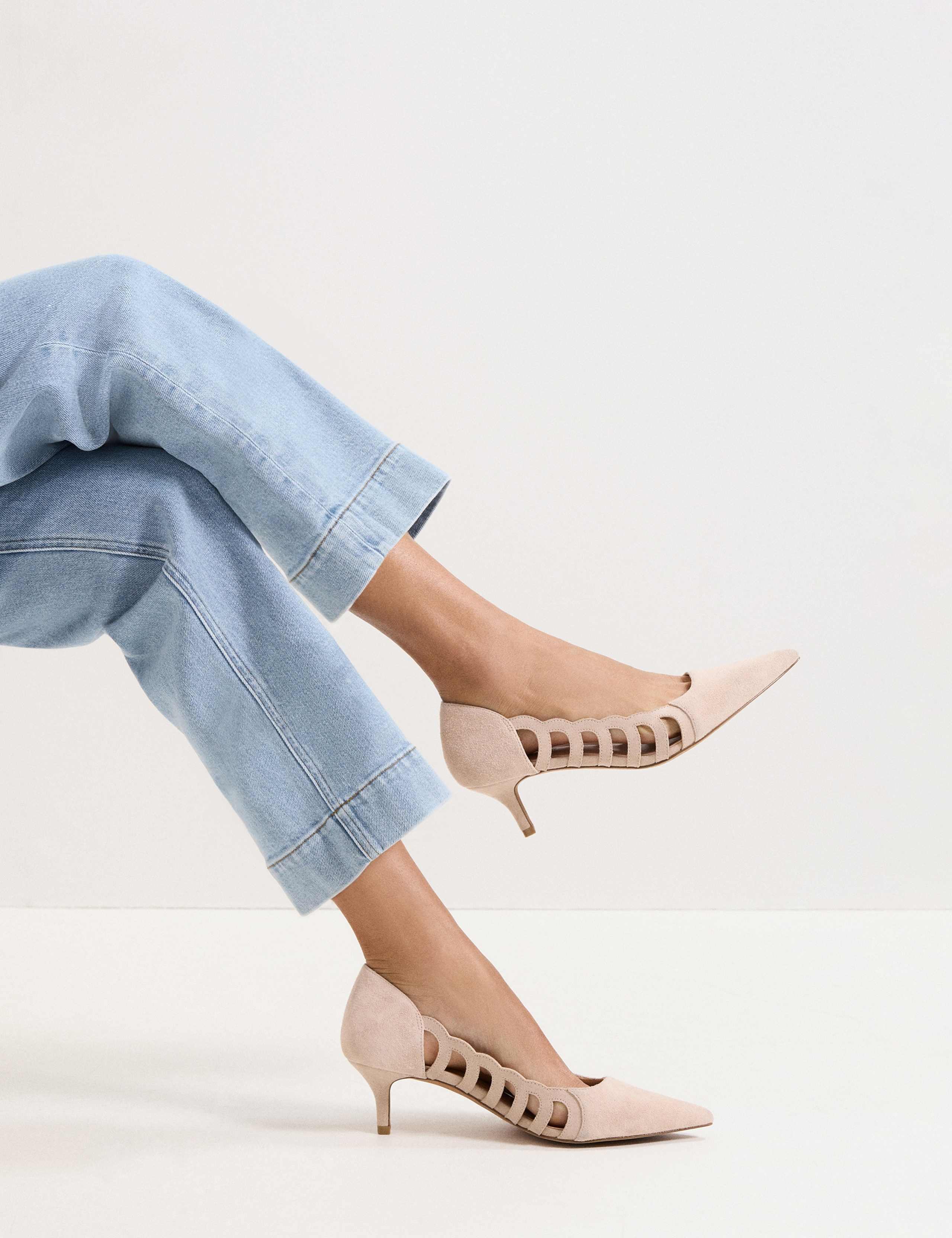 Suede Court Shoes 6 of 6