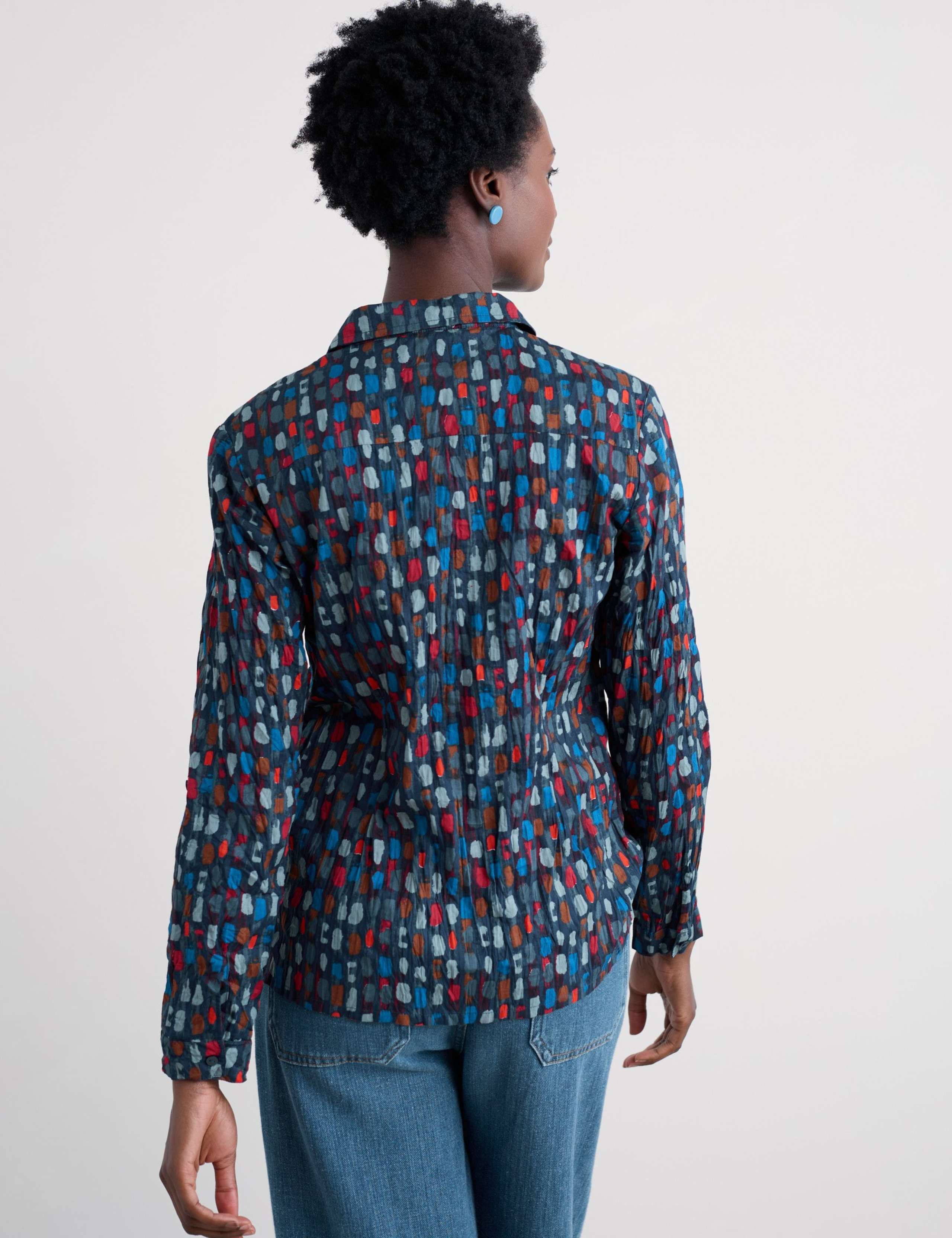 Pure Cotton Printed Collared Shirt 4 of 6