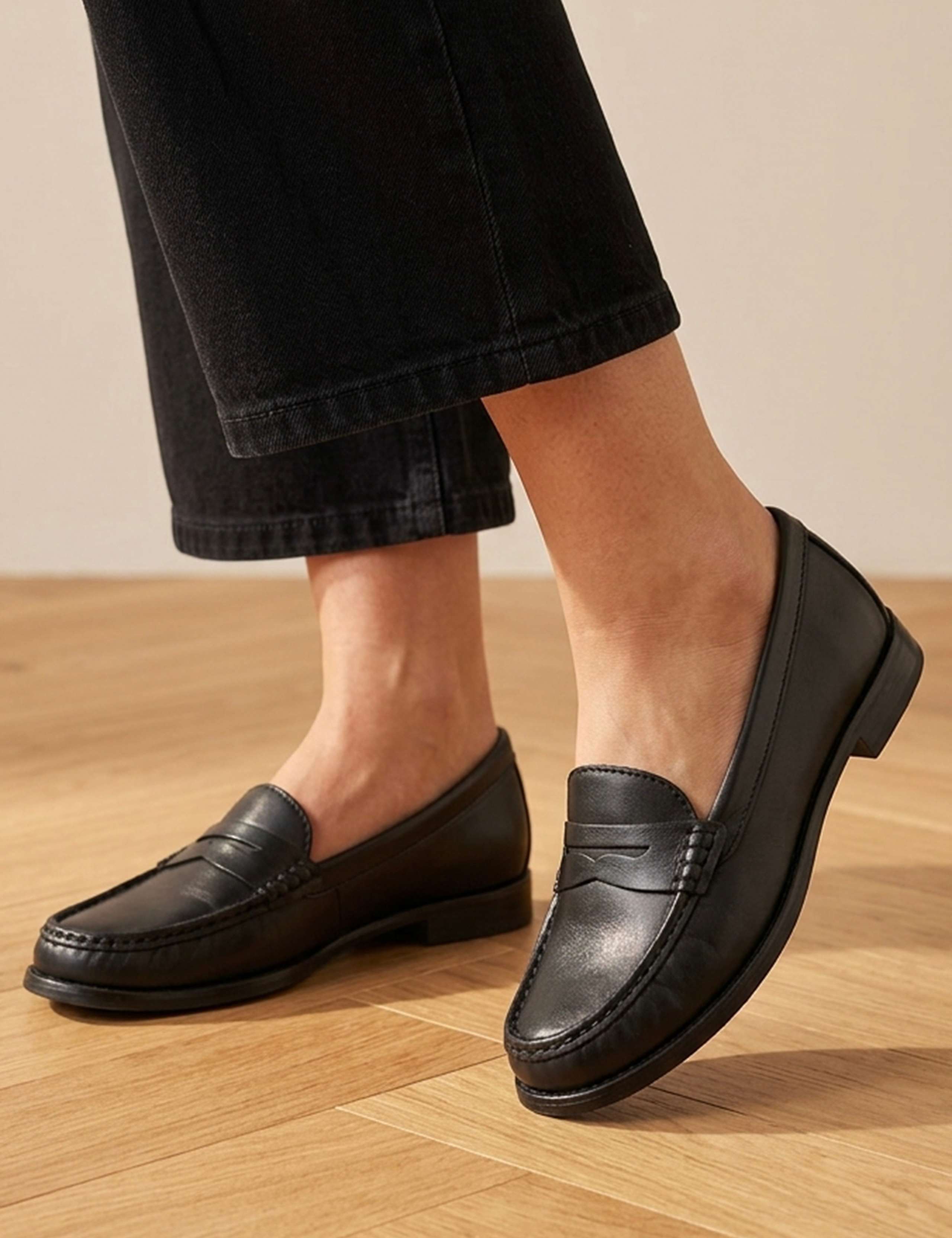 Wide Fit Suede Loafers 1 of 6
