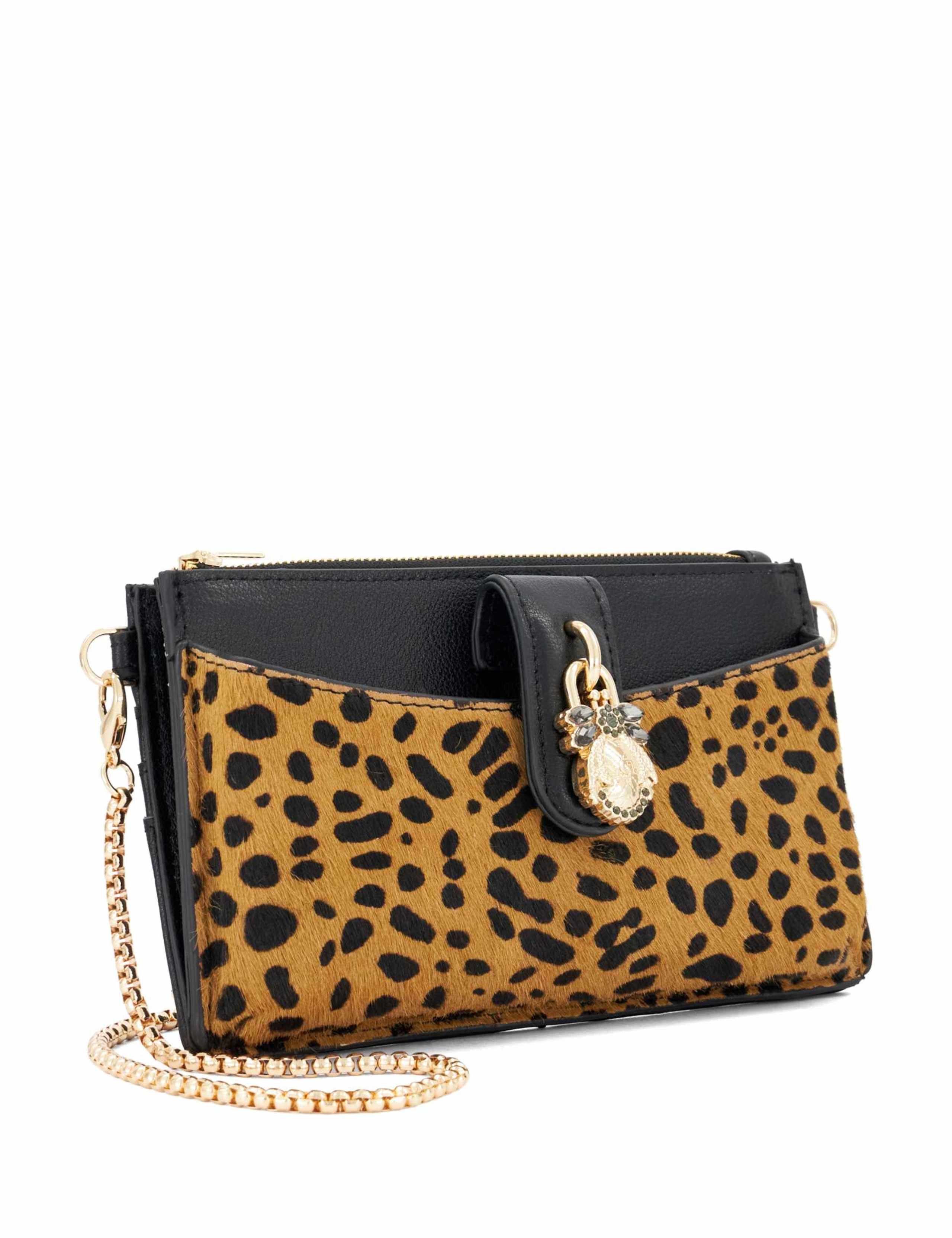Leather Animal Print Purse 3 of 5