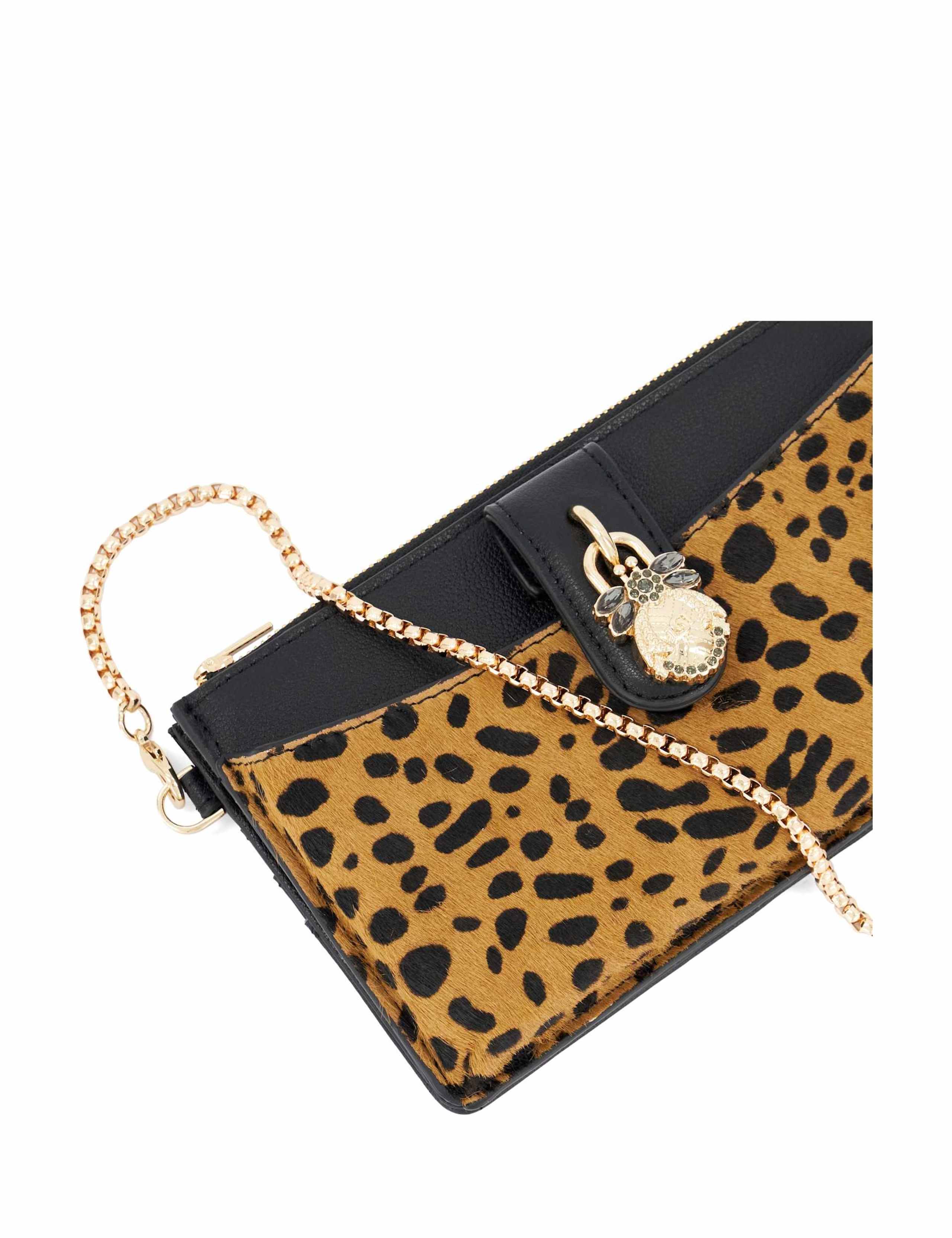 Leather Animal Print Purse 4 of 5