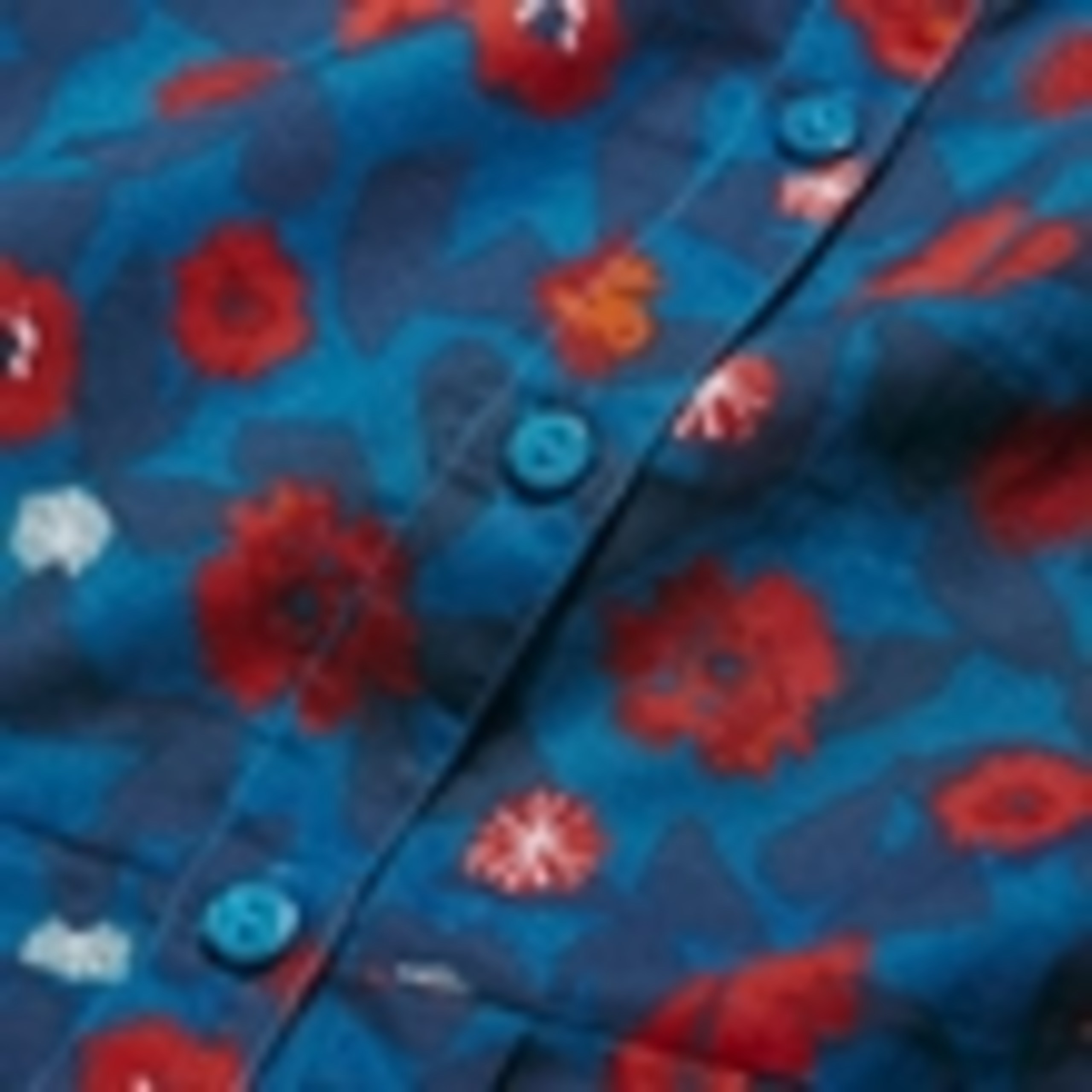 Pure Cotton Floral Relaxed Blouse 5 of 5