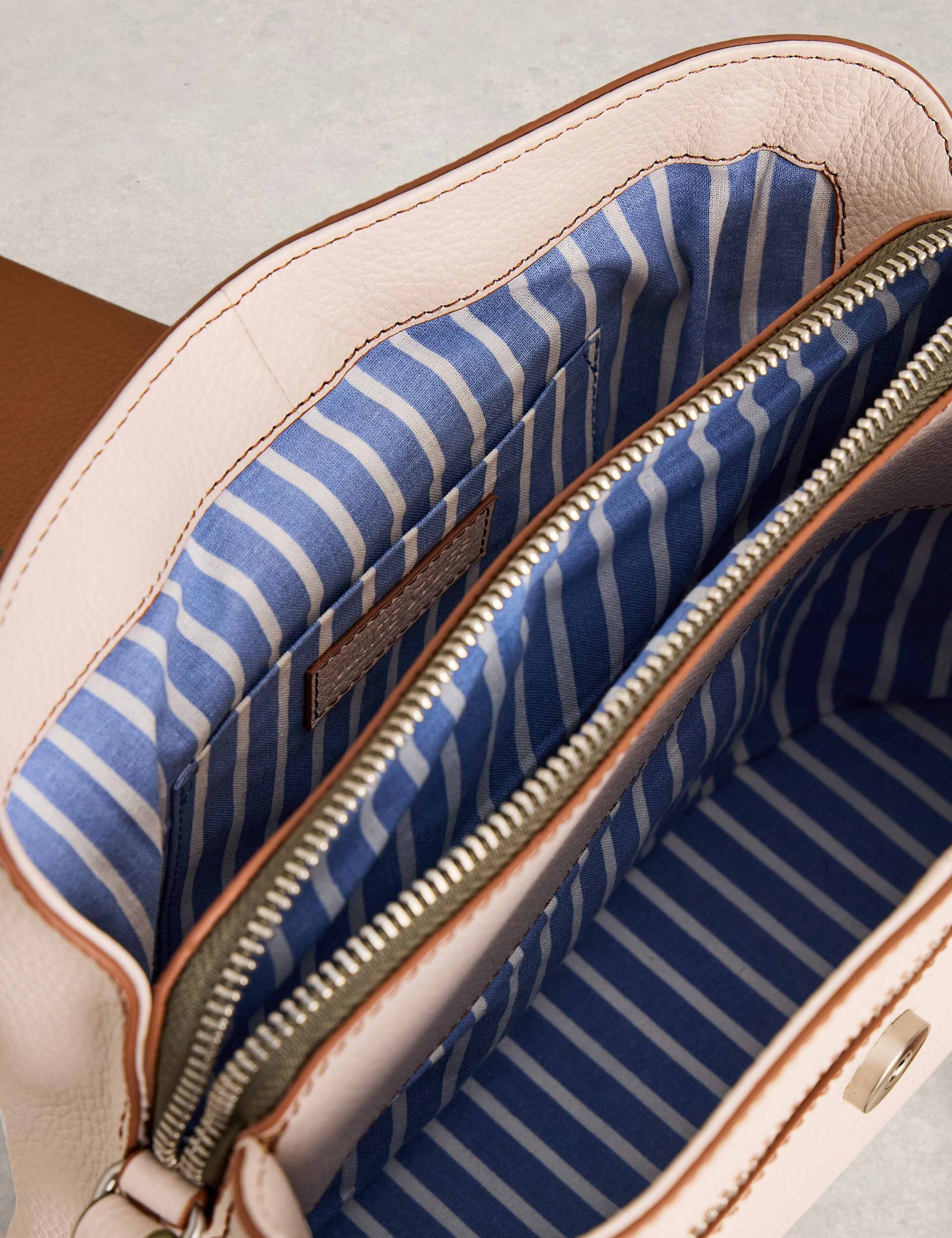 Leather Cross Body Bag 2 of 3