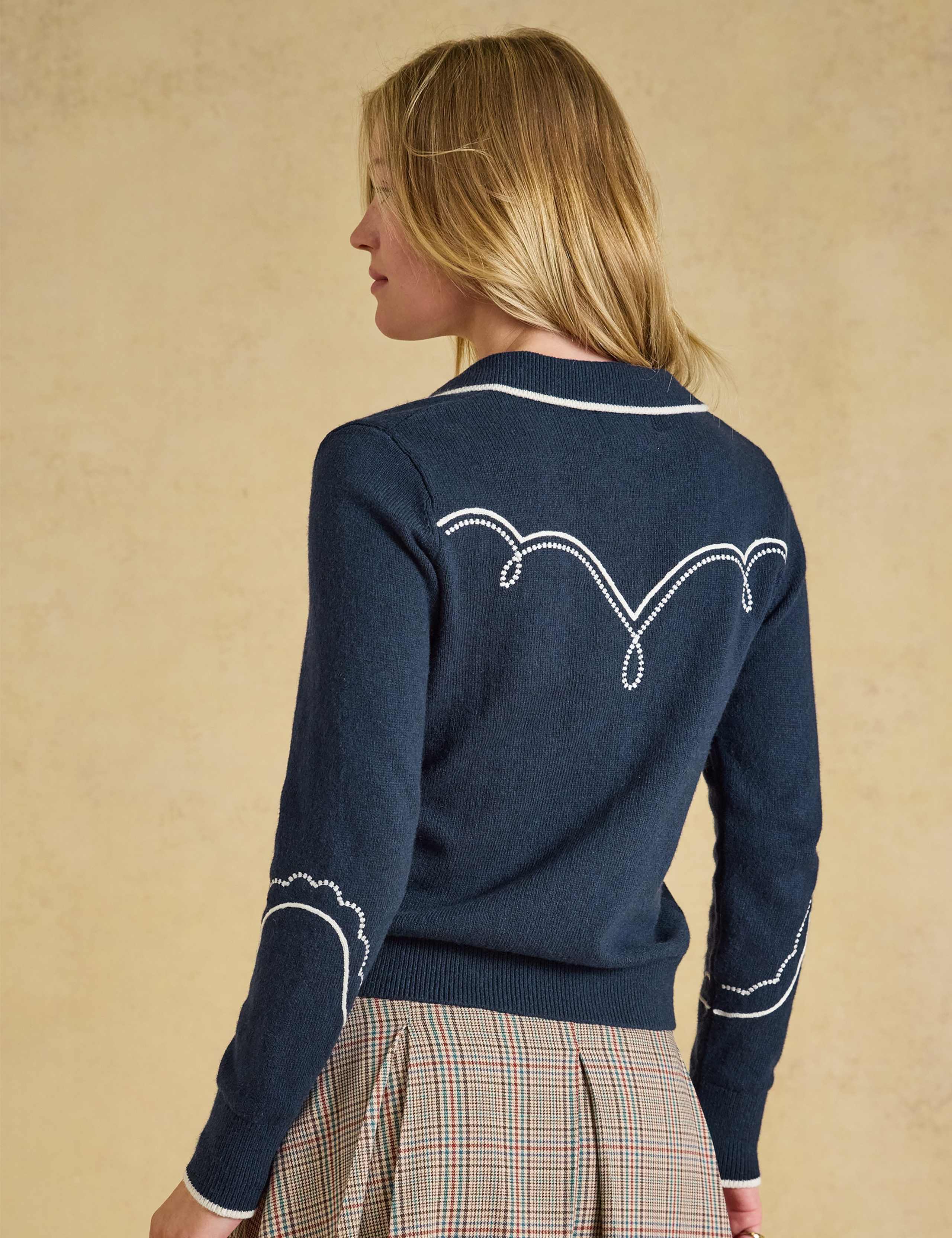 Western Collared Knitted Jumper 3 of 8