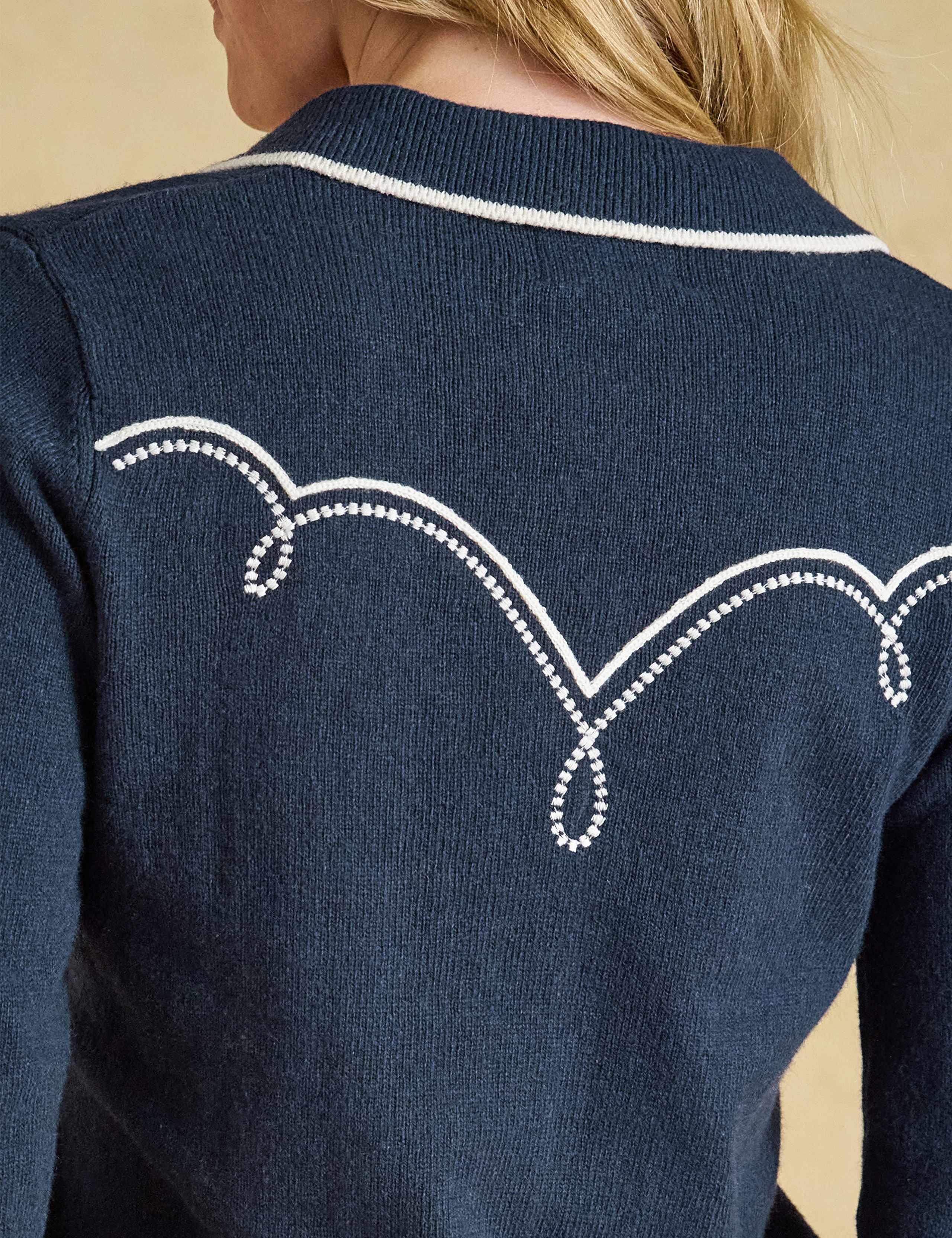 Western Collared Knitted Jumper 4 of 8