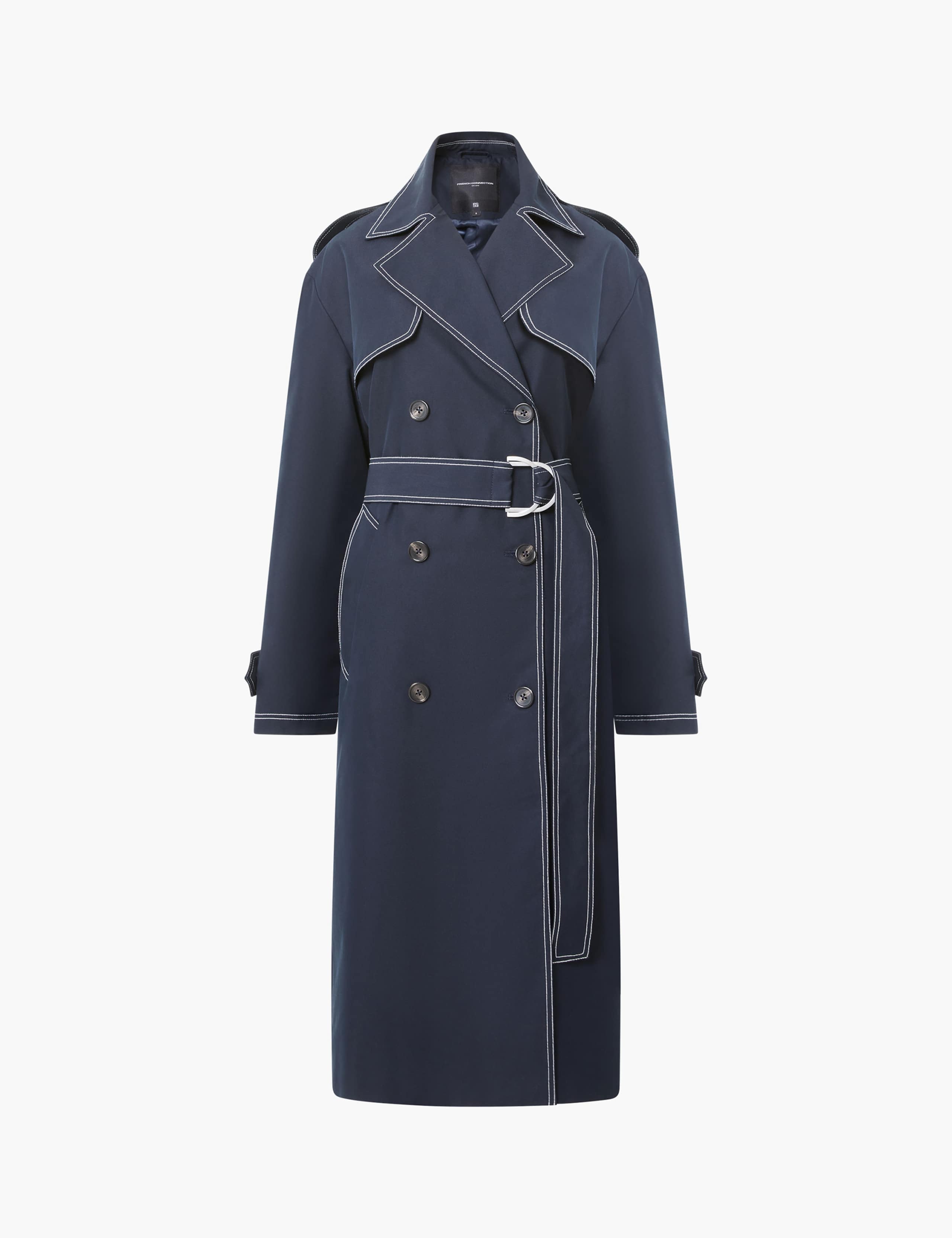 Cotton Rich Double Breasted Trench Coat 2 of 3